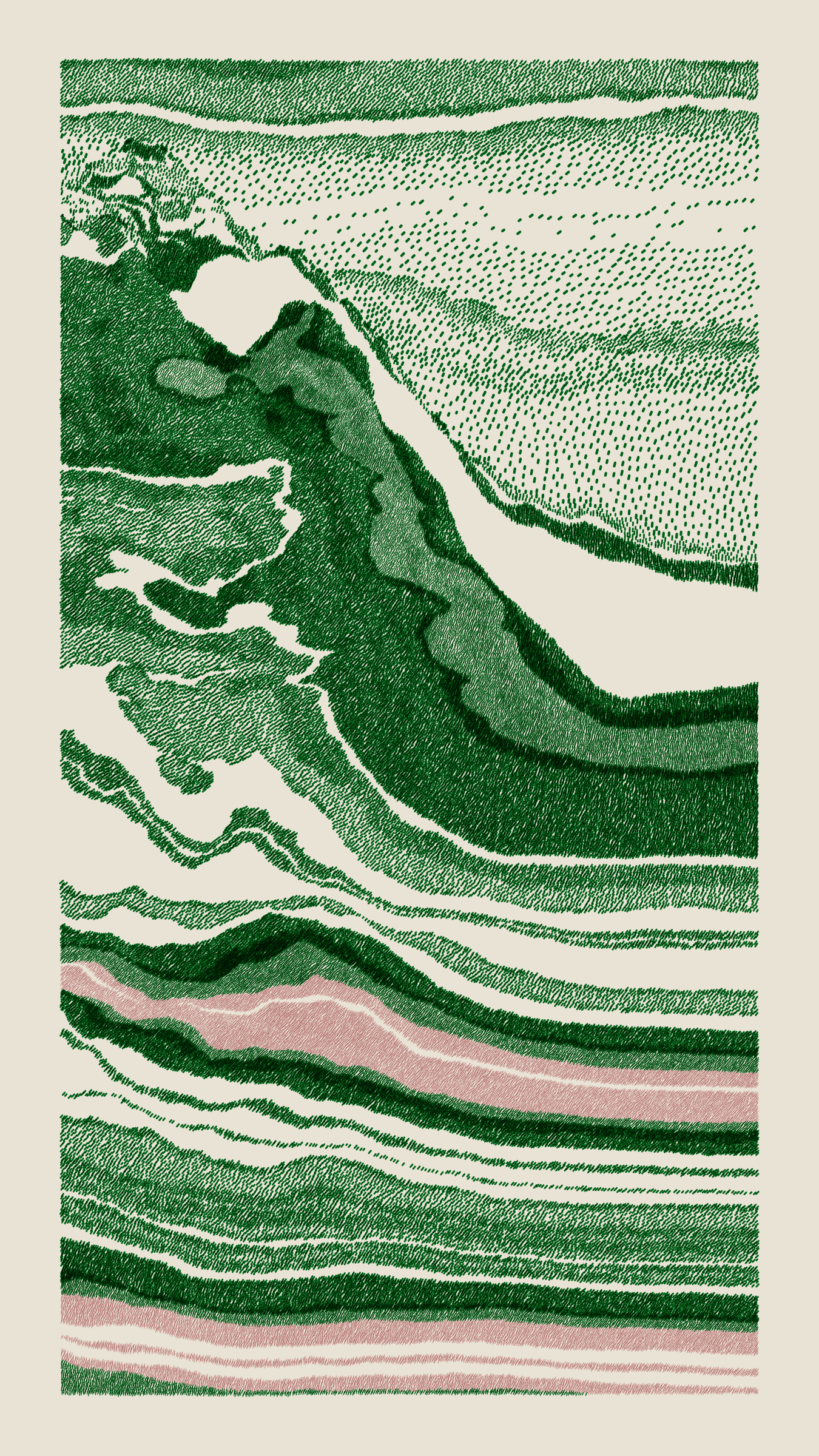 Art Blocks - Art Blocks v2 - Meridian #415 - NFT # 163000415