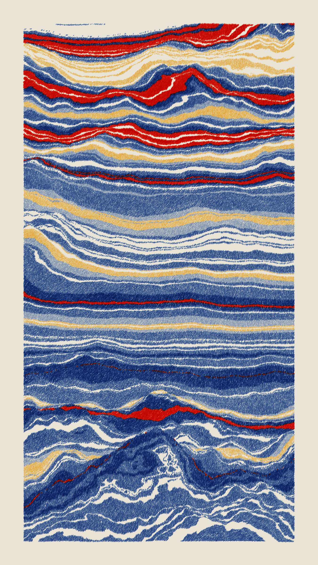 Art Blocks - Art Blocks v2 - Meridian #417 - NFT # 163000417