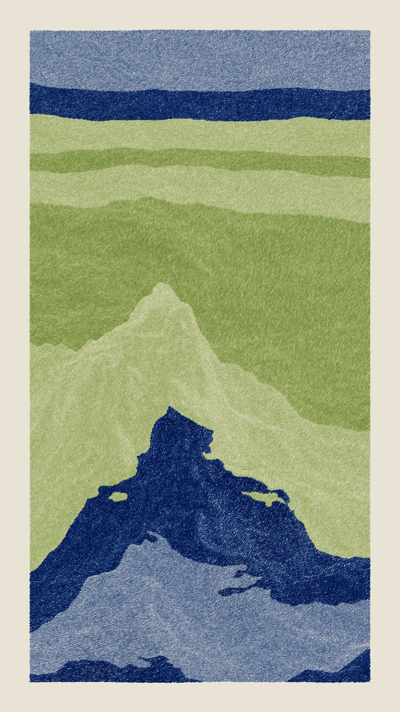 Art Blocks - Art Blocks v2 - Meridian #418 - NFT # 163000418