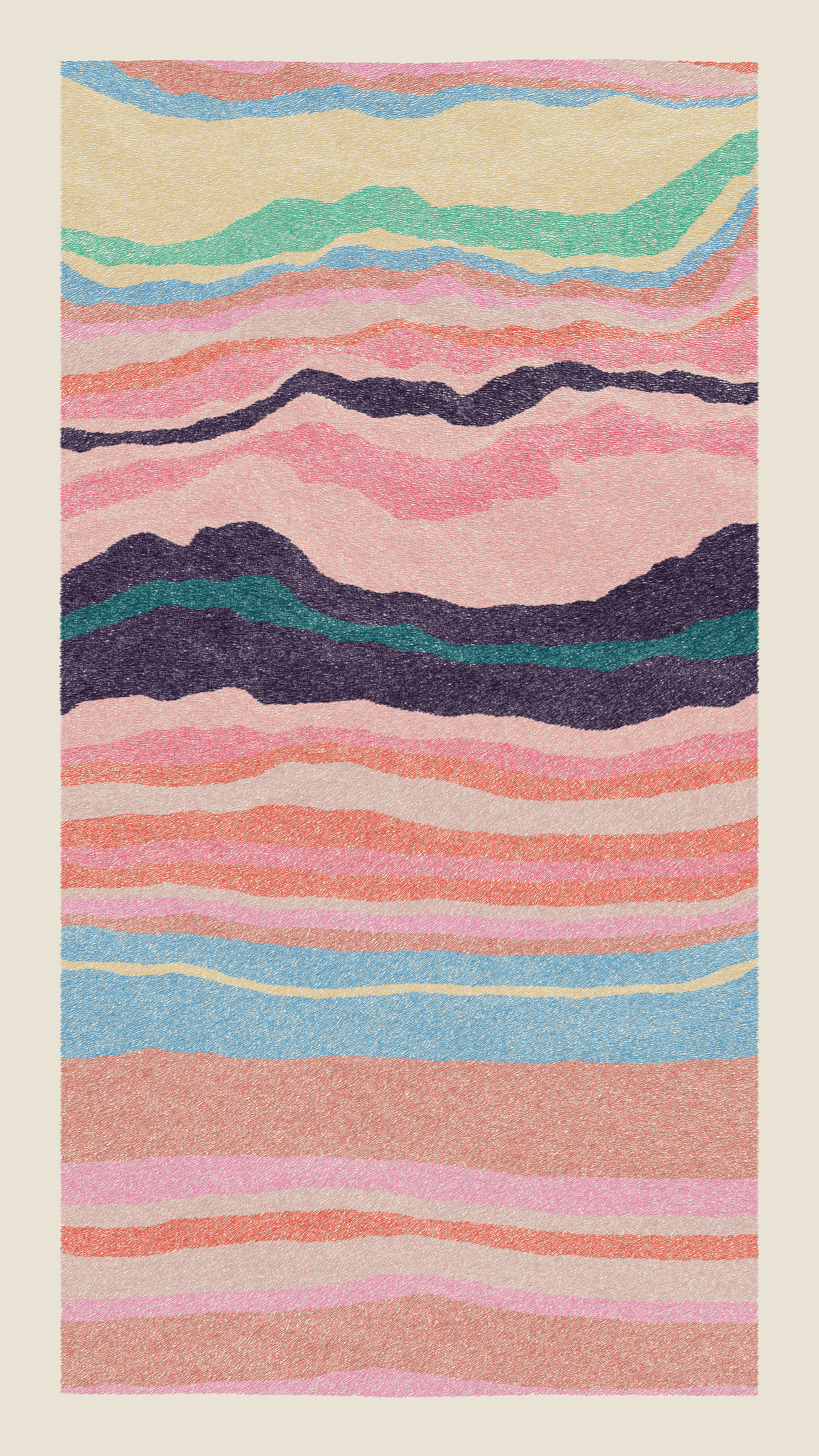 Art Blocks - Art Blocks v2 - Meridian #420 - NFT # 163000420