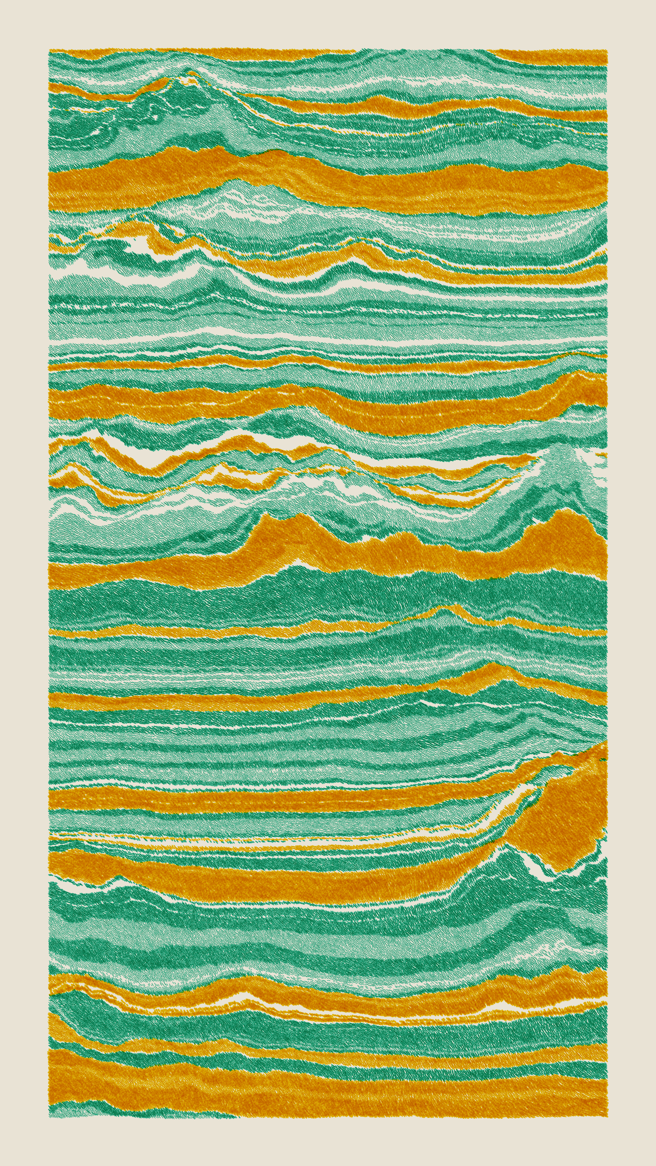 Art Blocks - Art Blocks v2 - Meridian #424 - NFT # 163000424