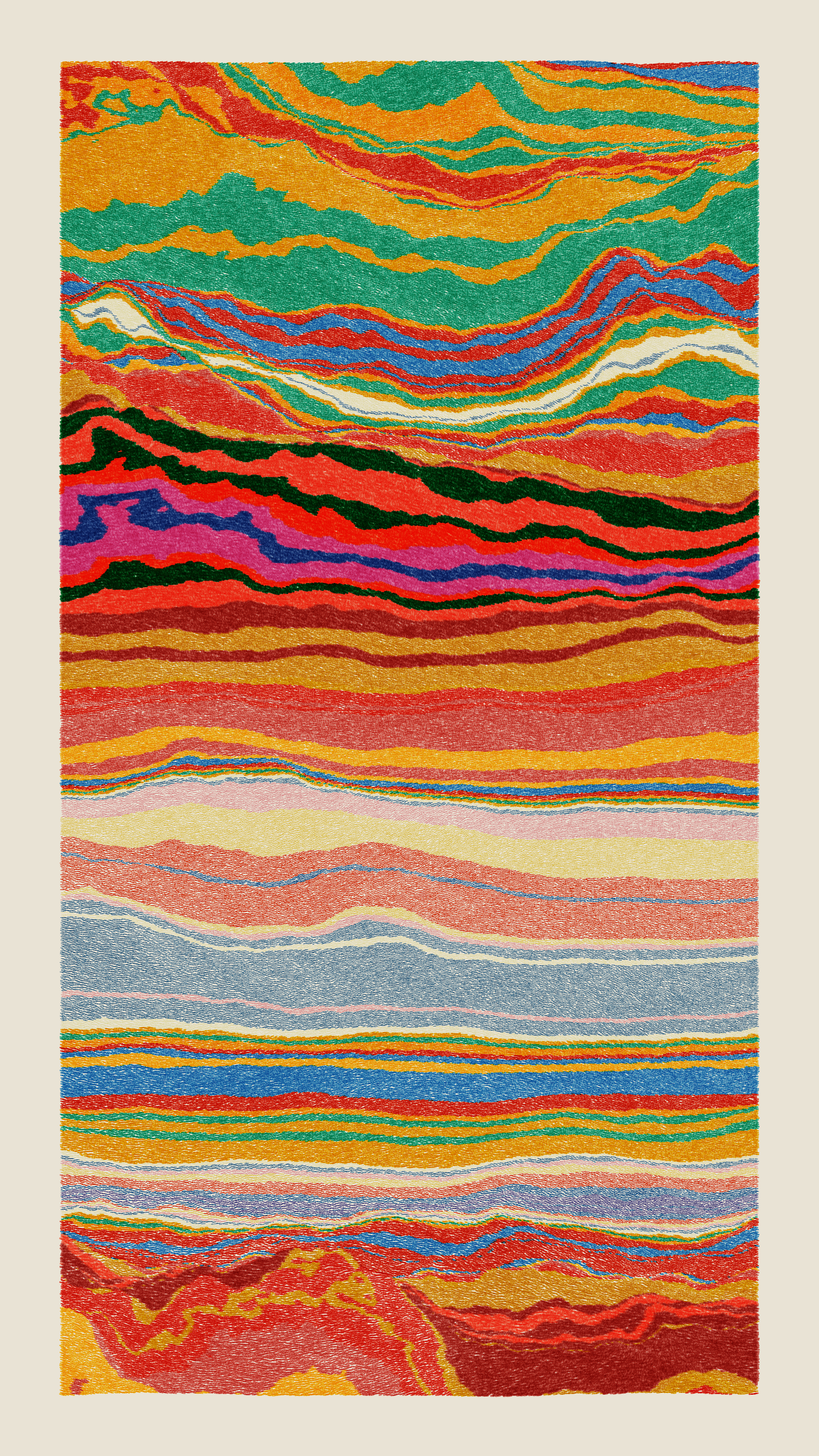 Art Blocks - Art Blocks v2 - Meridian #429 - NFT # 163000429