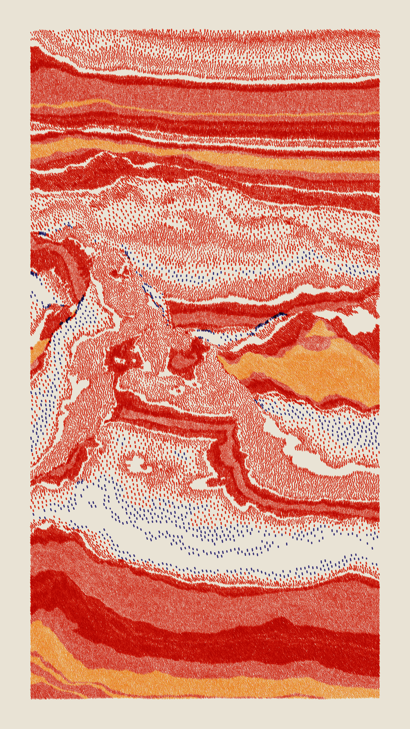 Art Blocks - Art Blocks v2 - Meridian #439 - NFT # 163000439