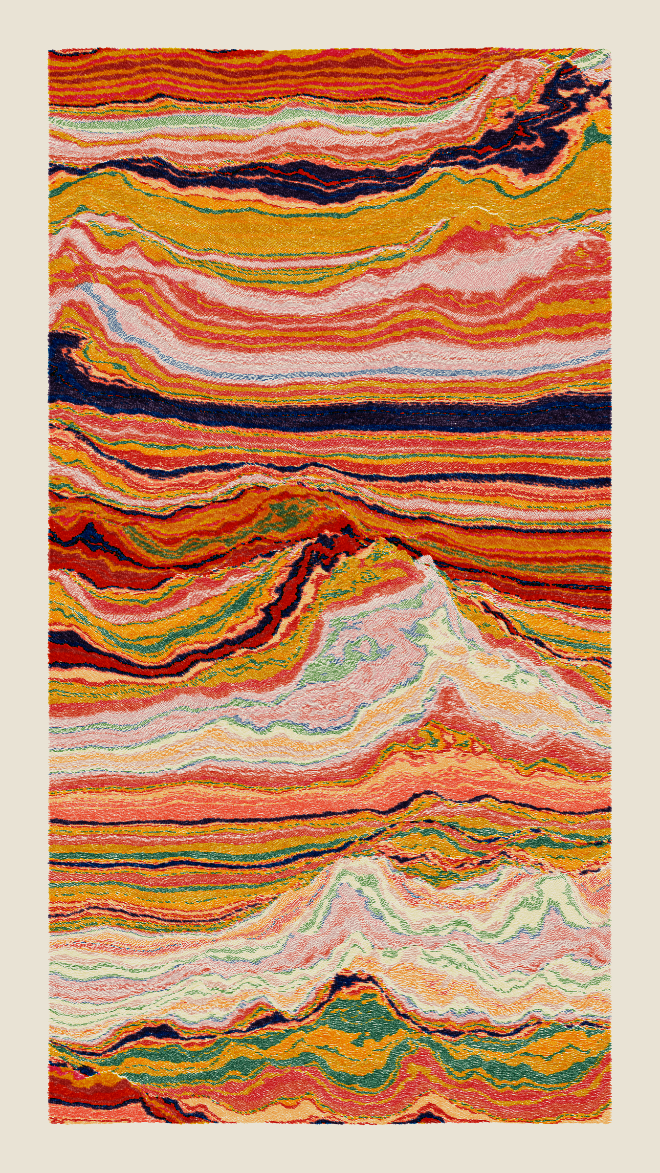 Art Blocks - Art Blocks v2 - Meridian #454 - NFT # 163000454