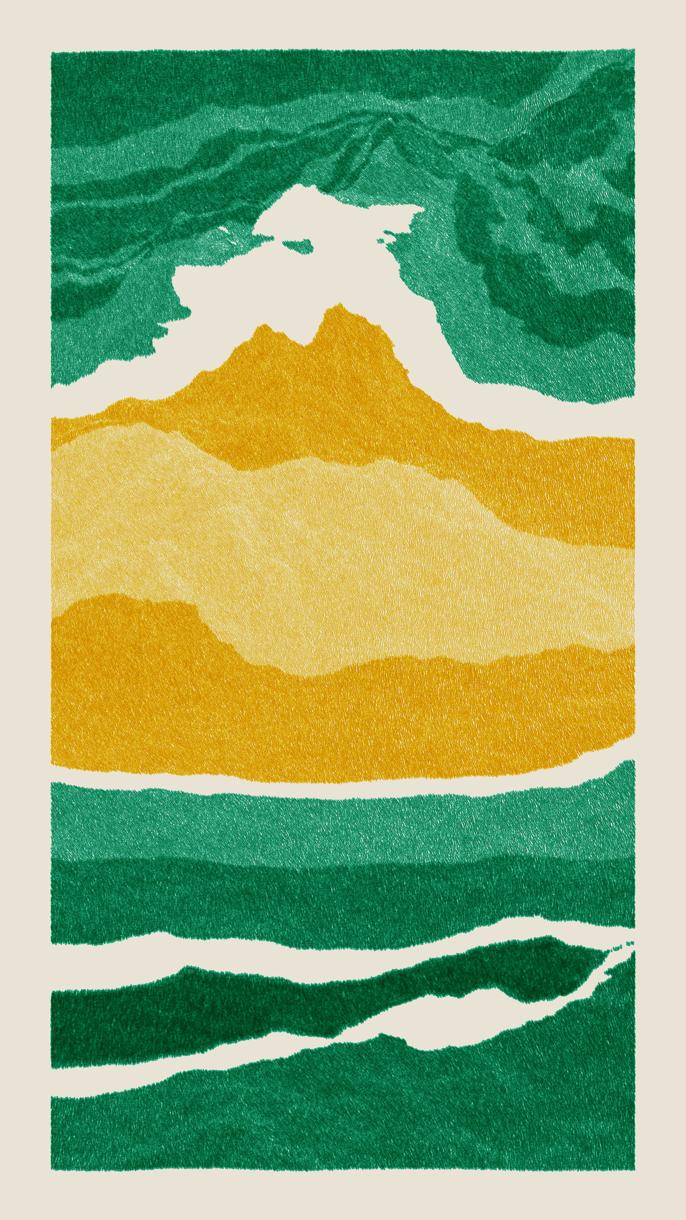 Art Blocks - Art Blocks v2 - Meridian #461 - NFT # 163000461