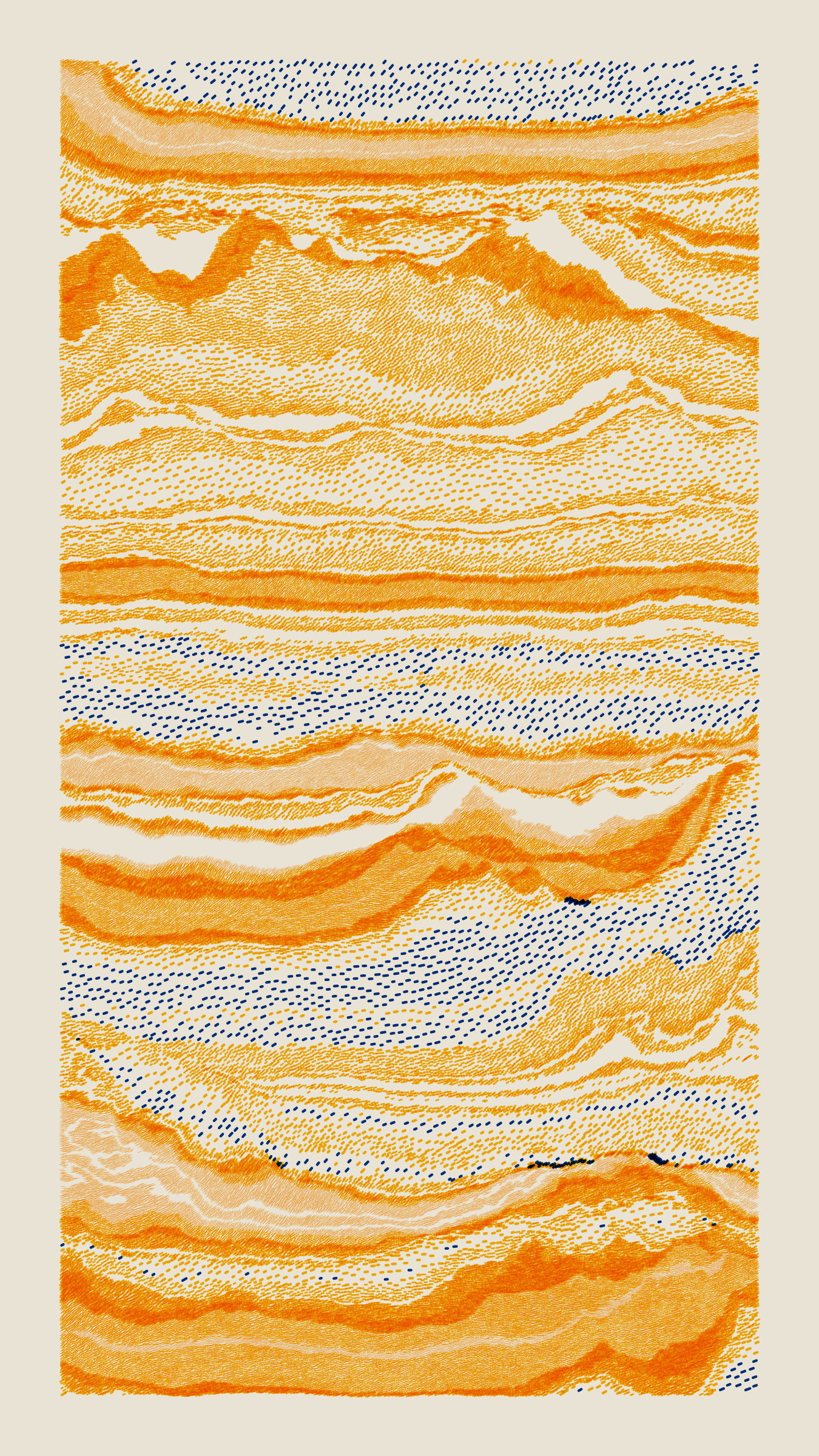 Art Blocks - Art Blocks v2 - Meridian #464 - NFT # 163000464