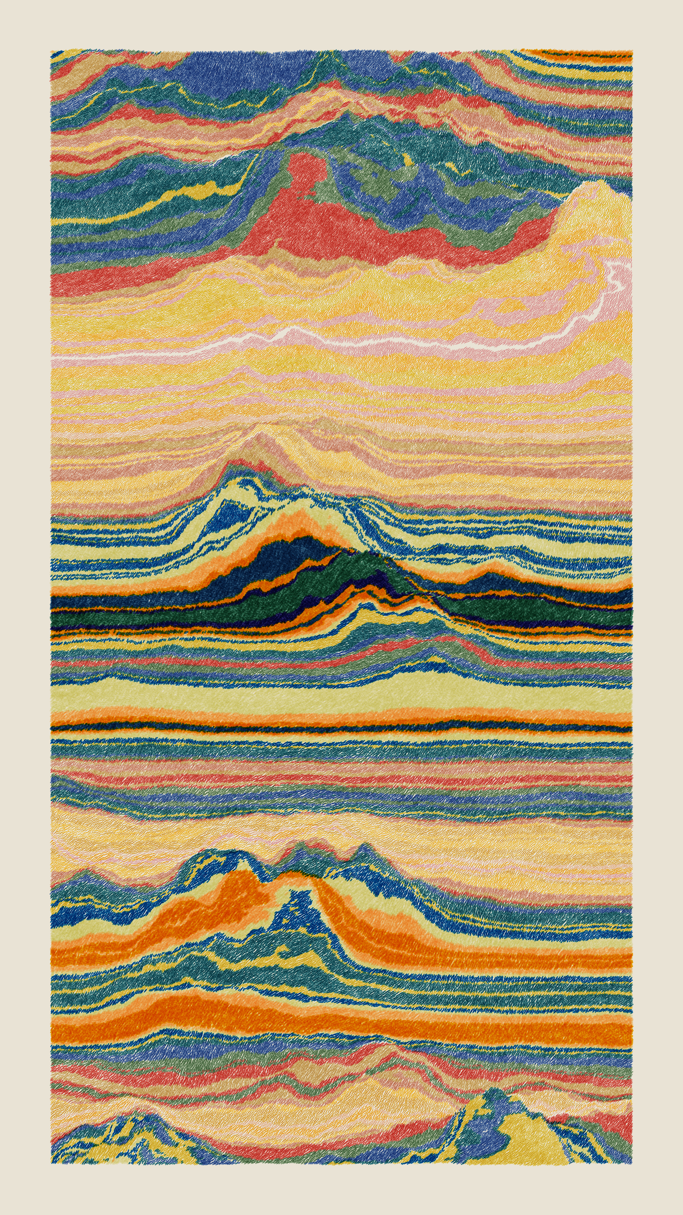 Art Blocks - Art Blocks v2 - Meridian #471 - NFT # 163000471