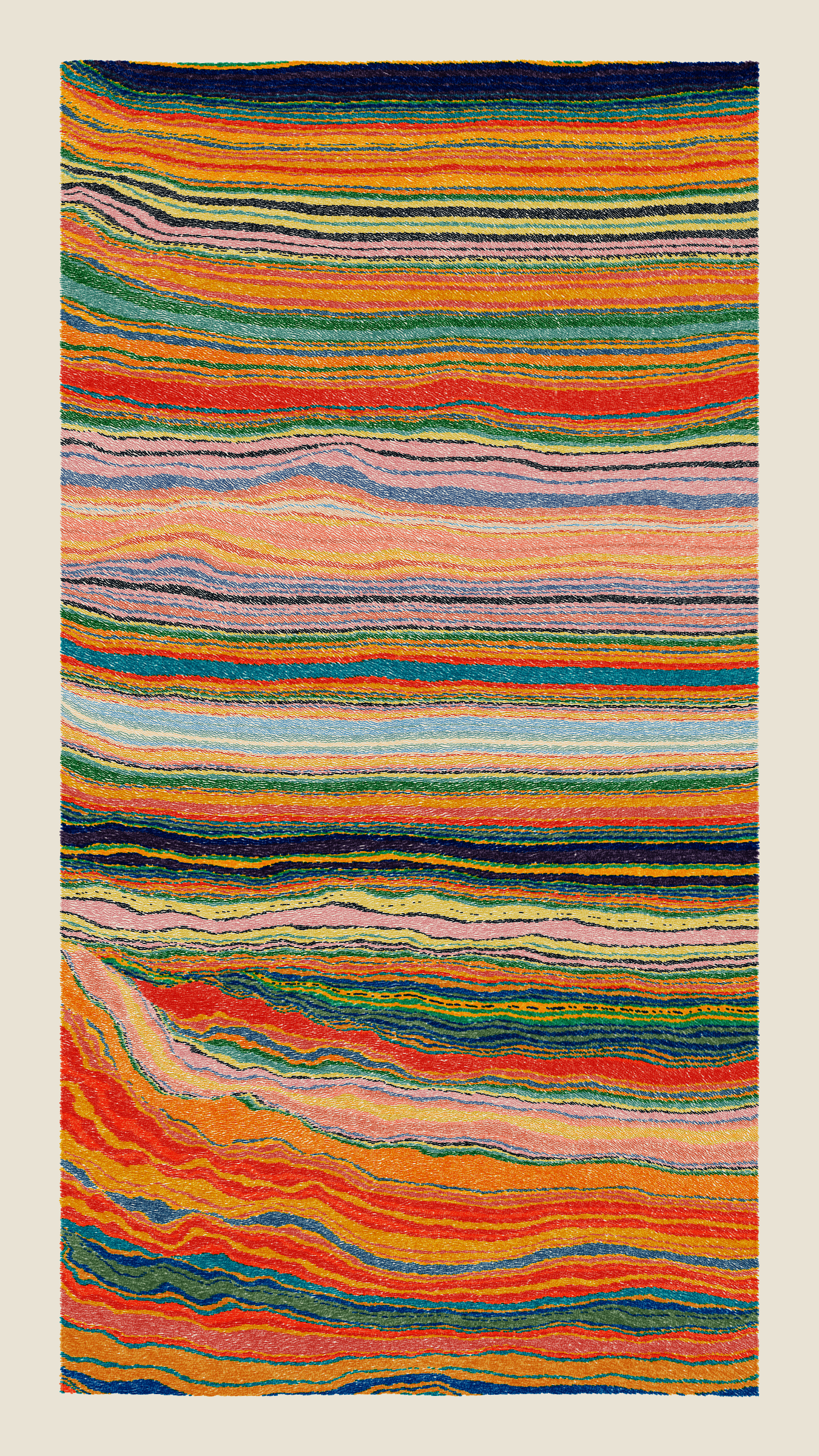 Art Blocks - Art Blocks v2 - Meridian #477 - NFT # 163000477