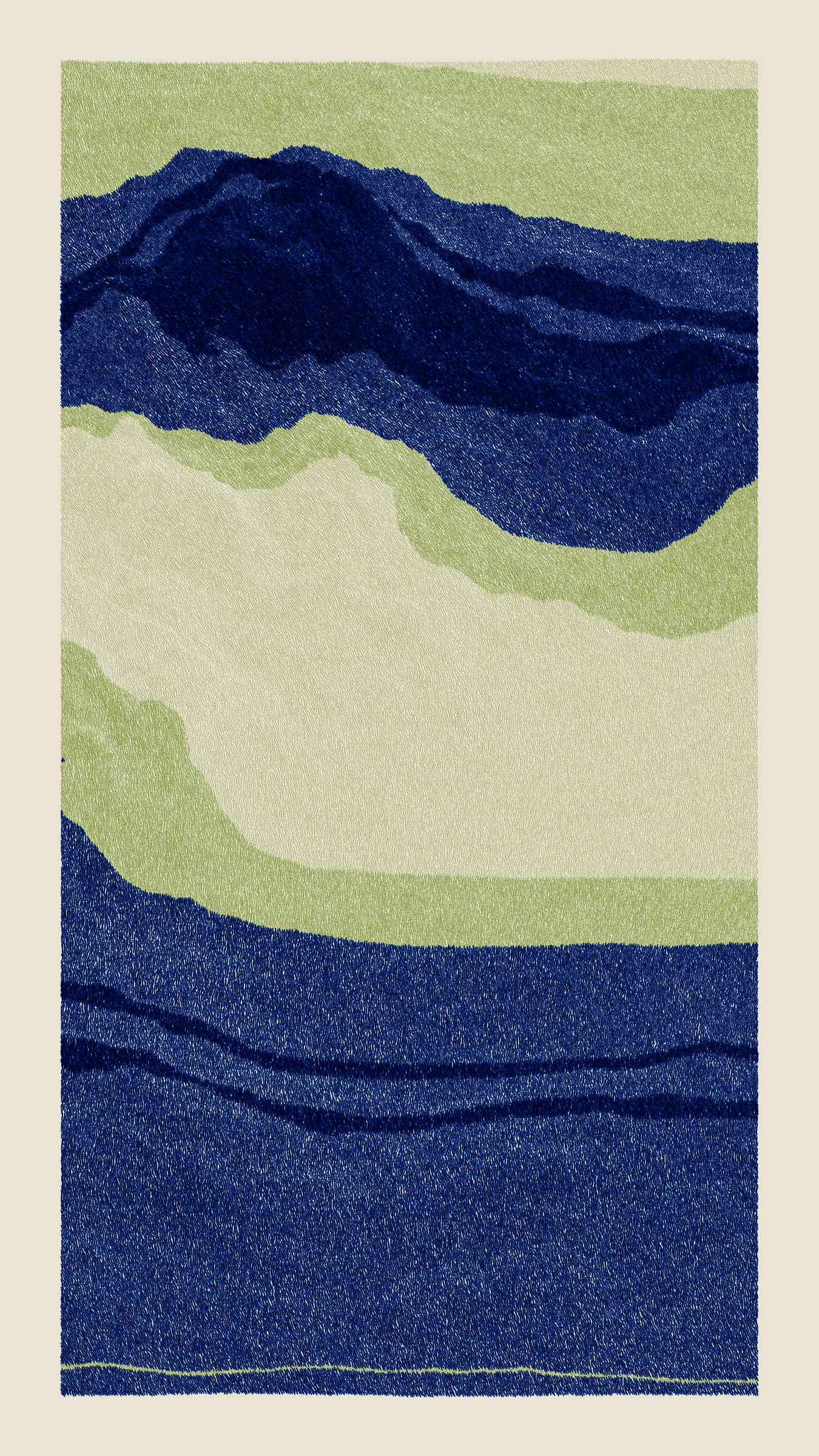 Art Blocks - Art Blocks v2 - Meridian #481 - NFT # 163000481