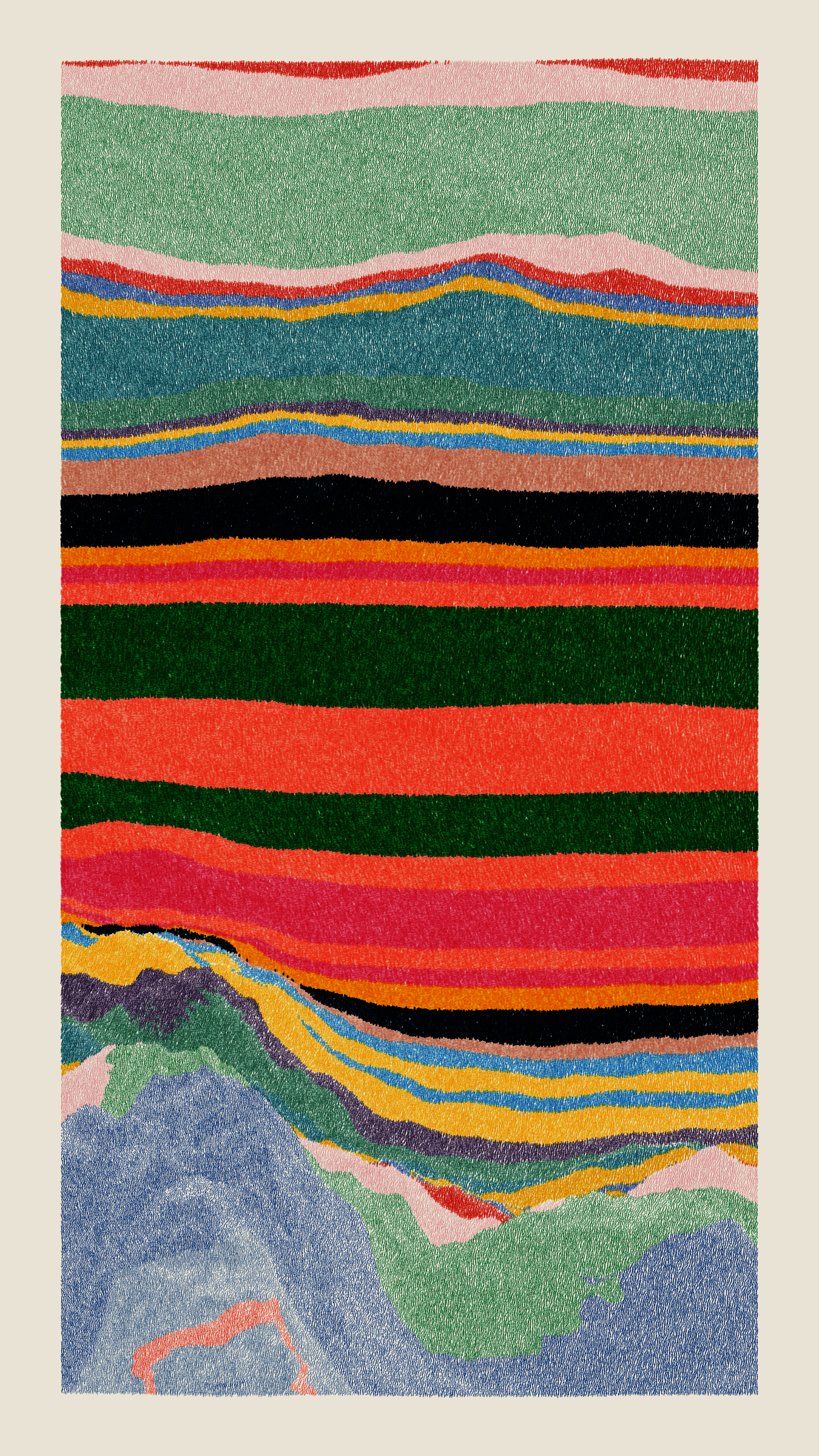 Art Blocks - Art Blocks v2 - Meridian #488 - NFT # 163000488