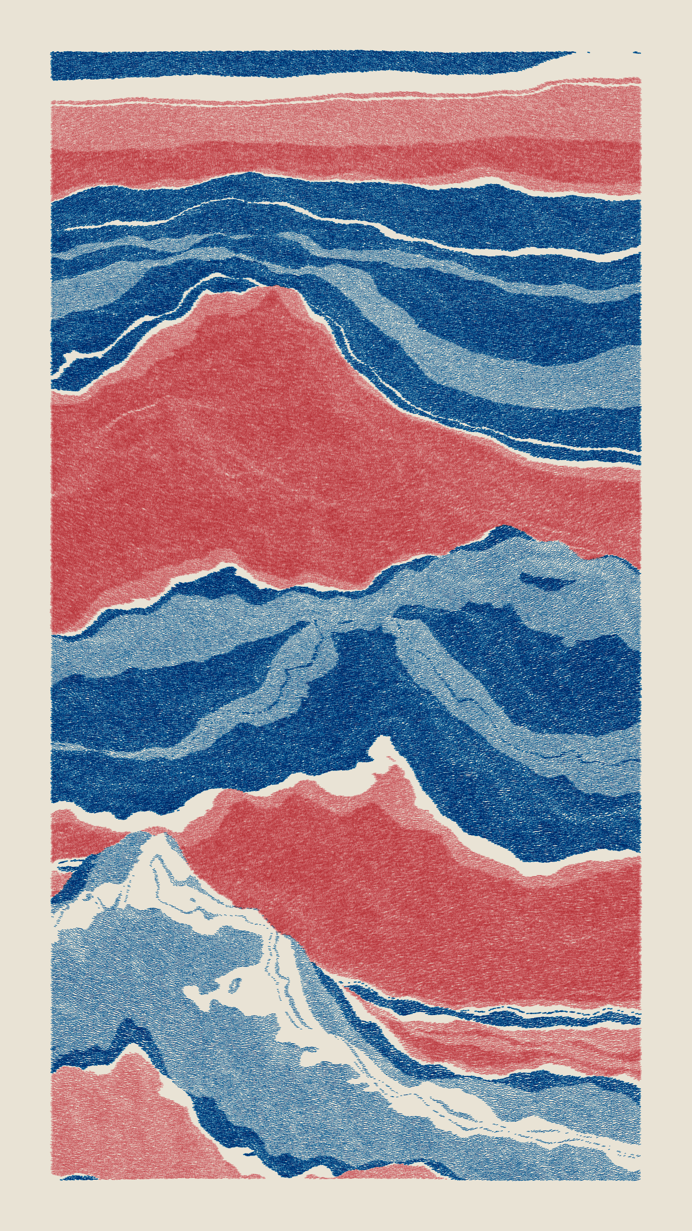 Art Blocks - Art Blocks v2 - Meridian #490 - NFT # 163000490