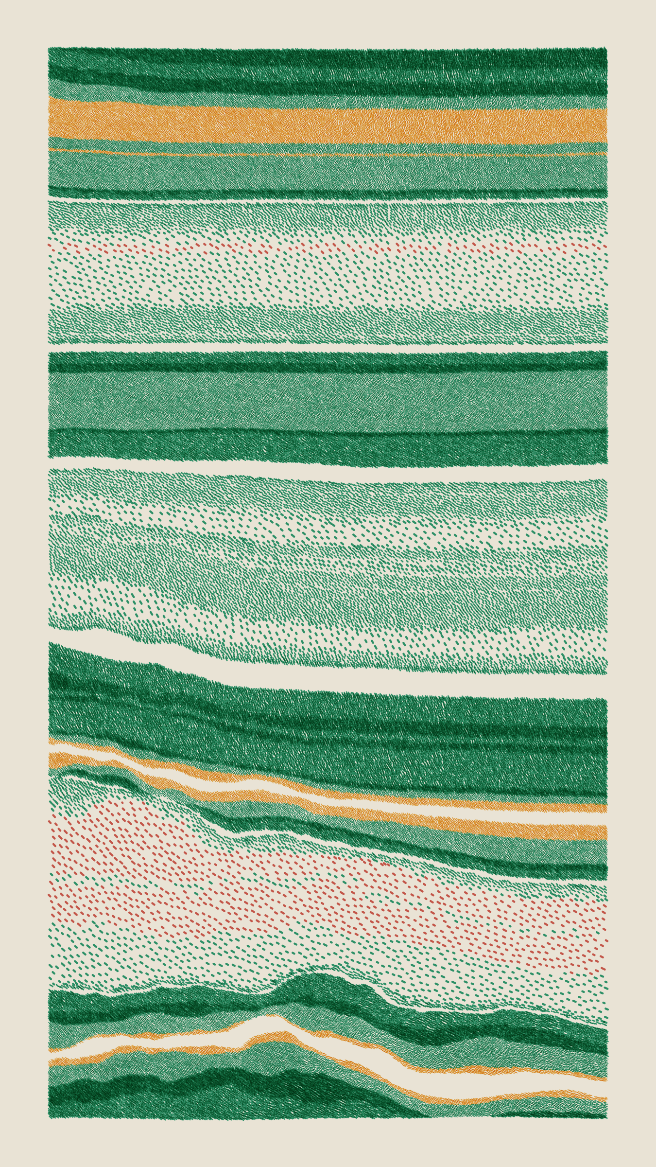 Art Blocks - Art Blocks v2 - Meridian #495 - NFT # 163000495