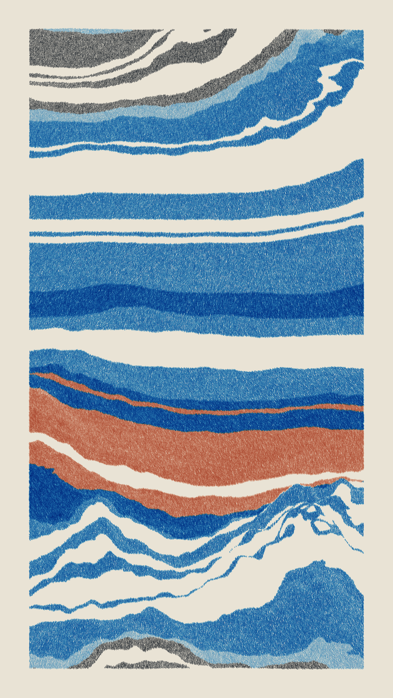 Art Blocks - Art Blocks v2 - Meridian #497 - NFT # 163000497