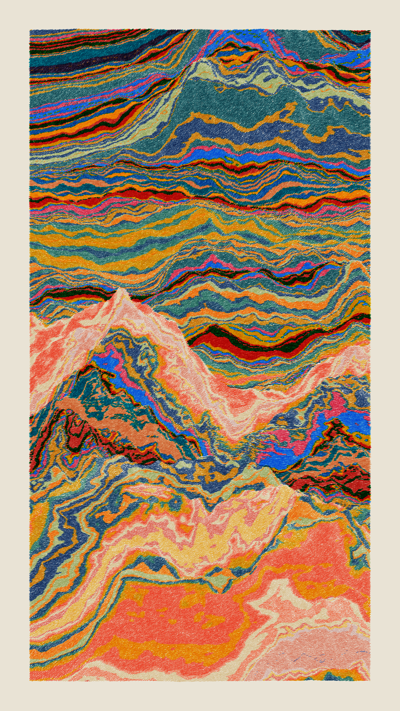 Art Blocks - Art Blocks v2 - Meridian #501 - NFT # 163000501