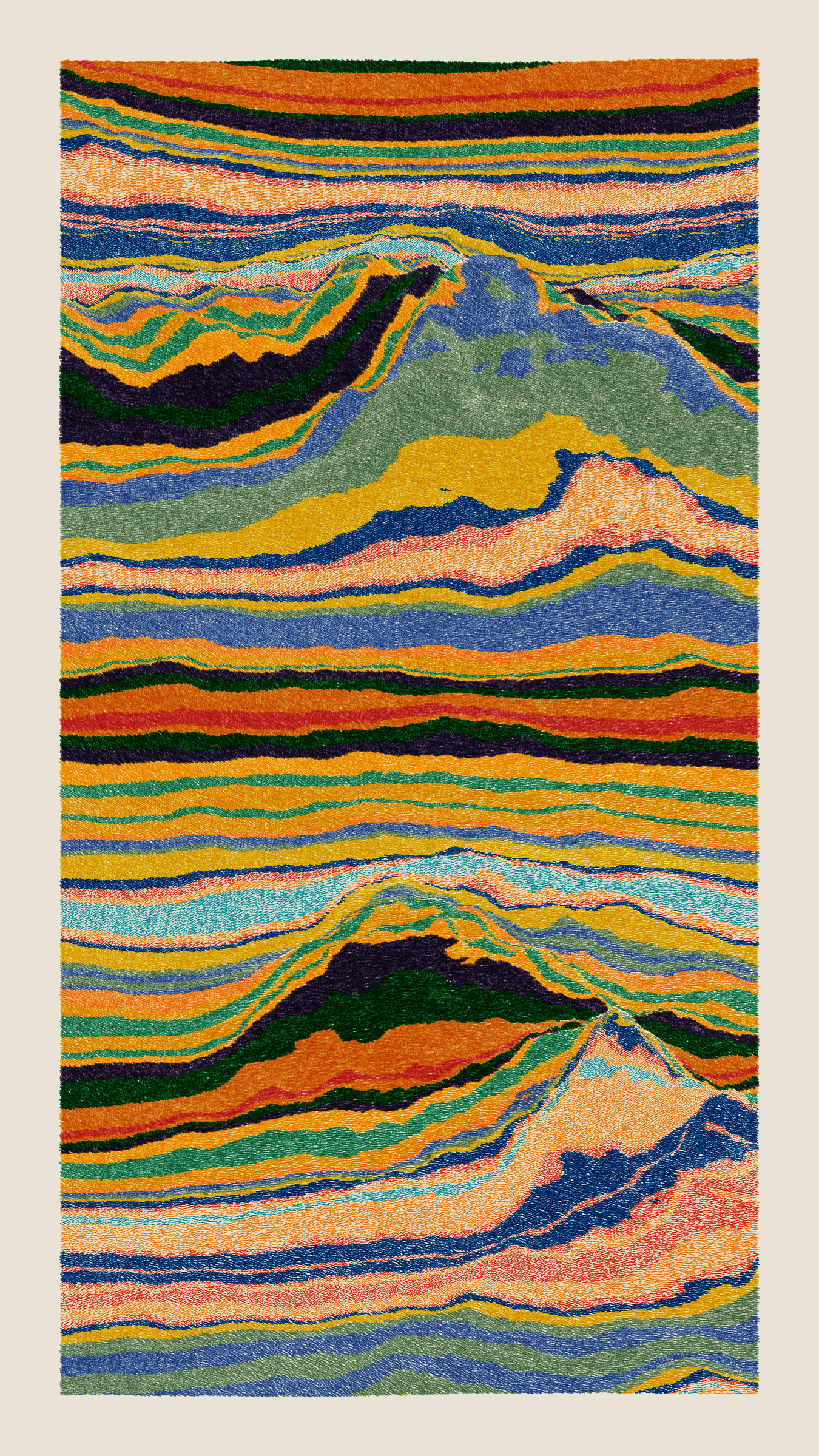 Art Blocks - Art Blocks v2 - Meridian #507 - NFT # 163000507