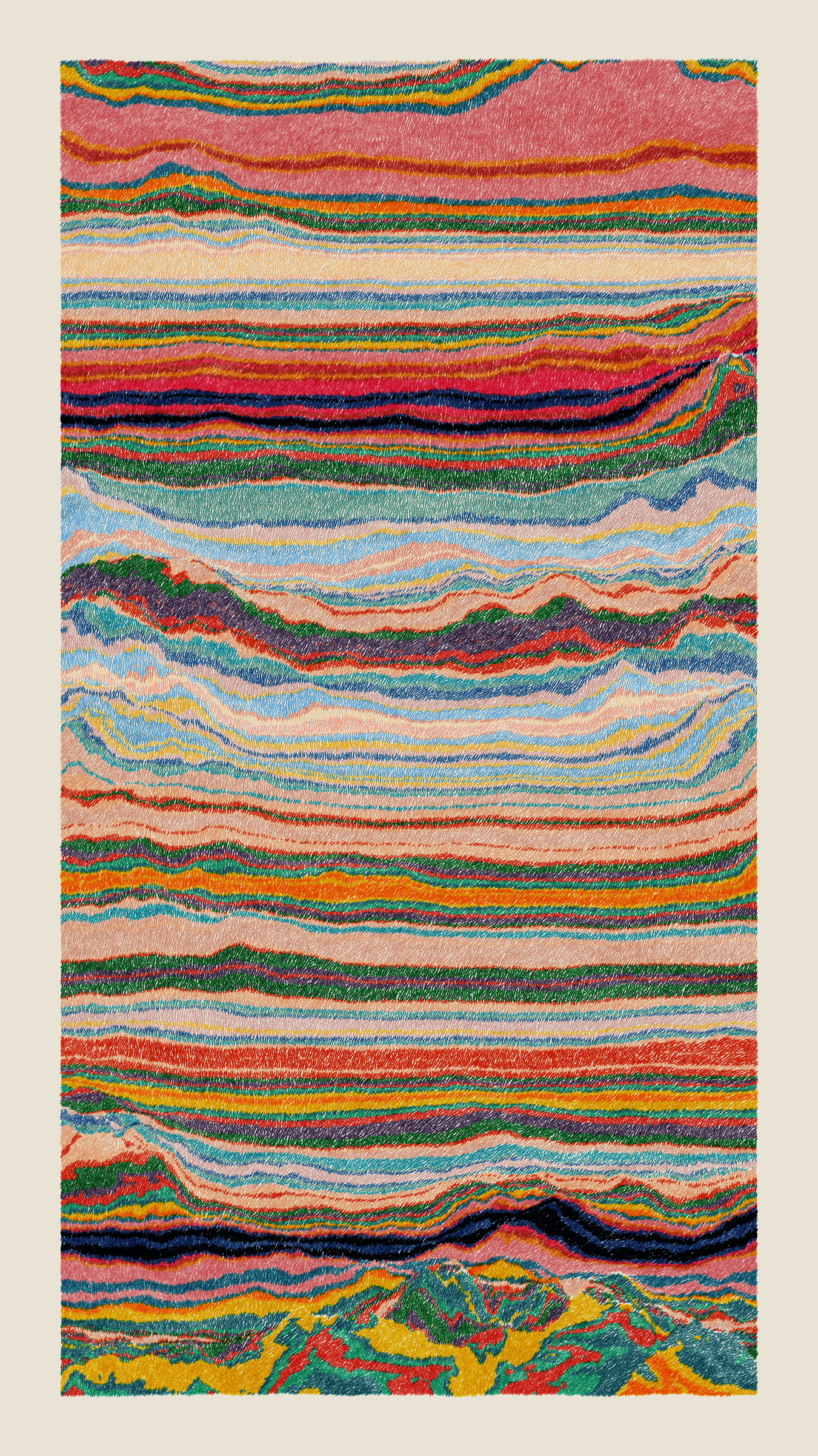 Art Blocks - Art Blocks v2 - Meridian #514 - NFT # 163000514