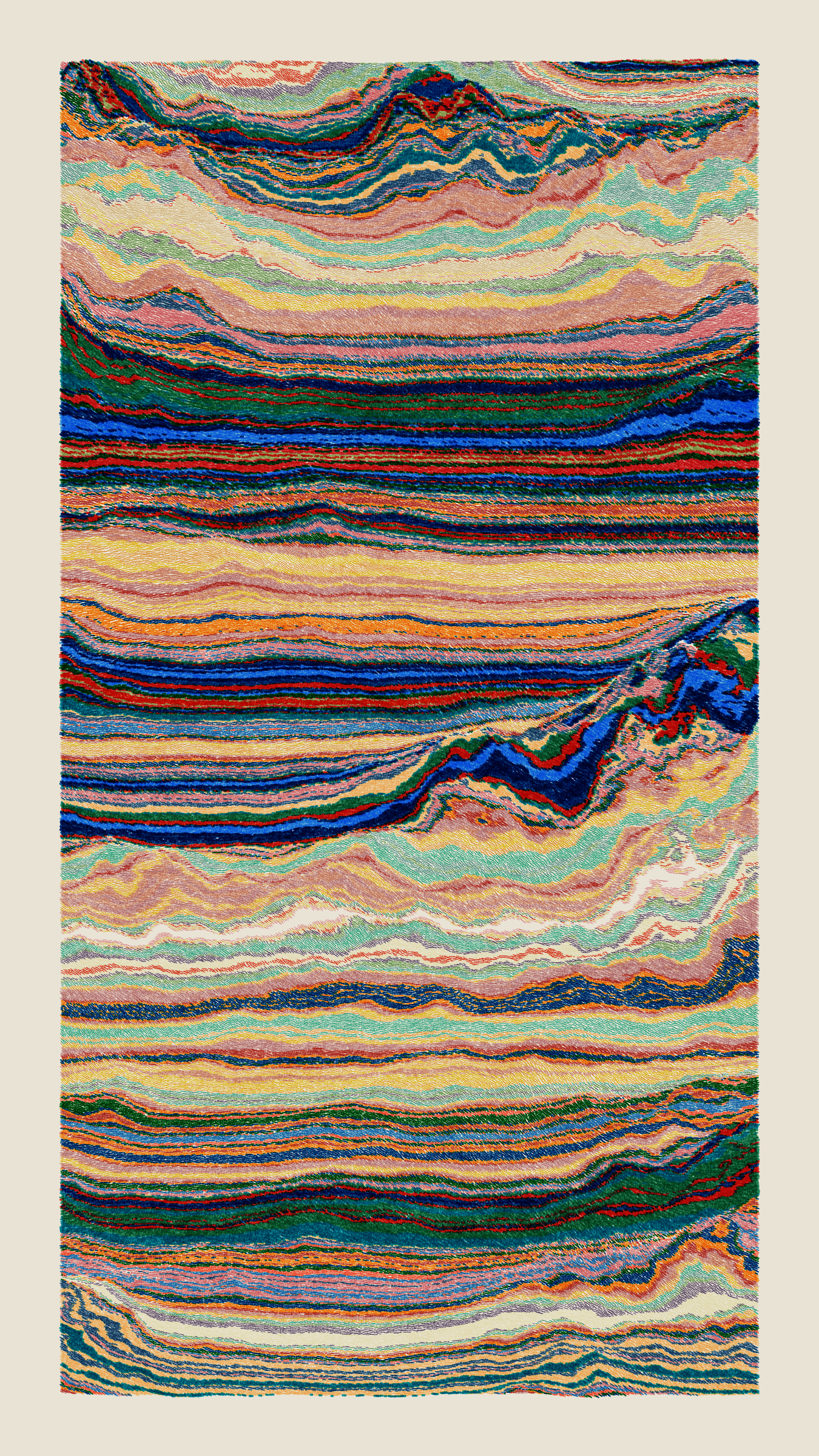 Art Blocks - Art Blocks v2 - Meridian #517 - NFT # 163000517