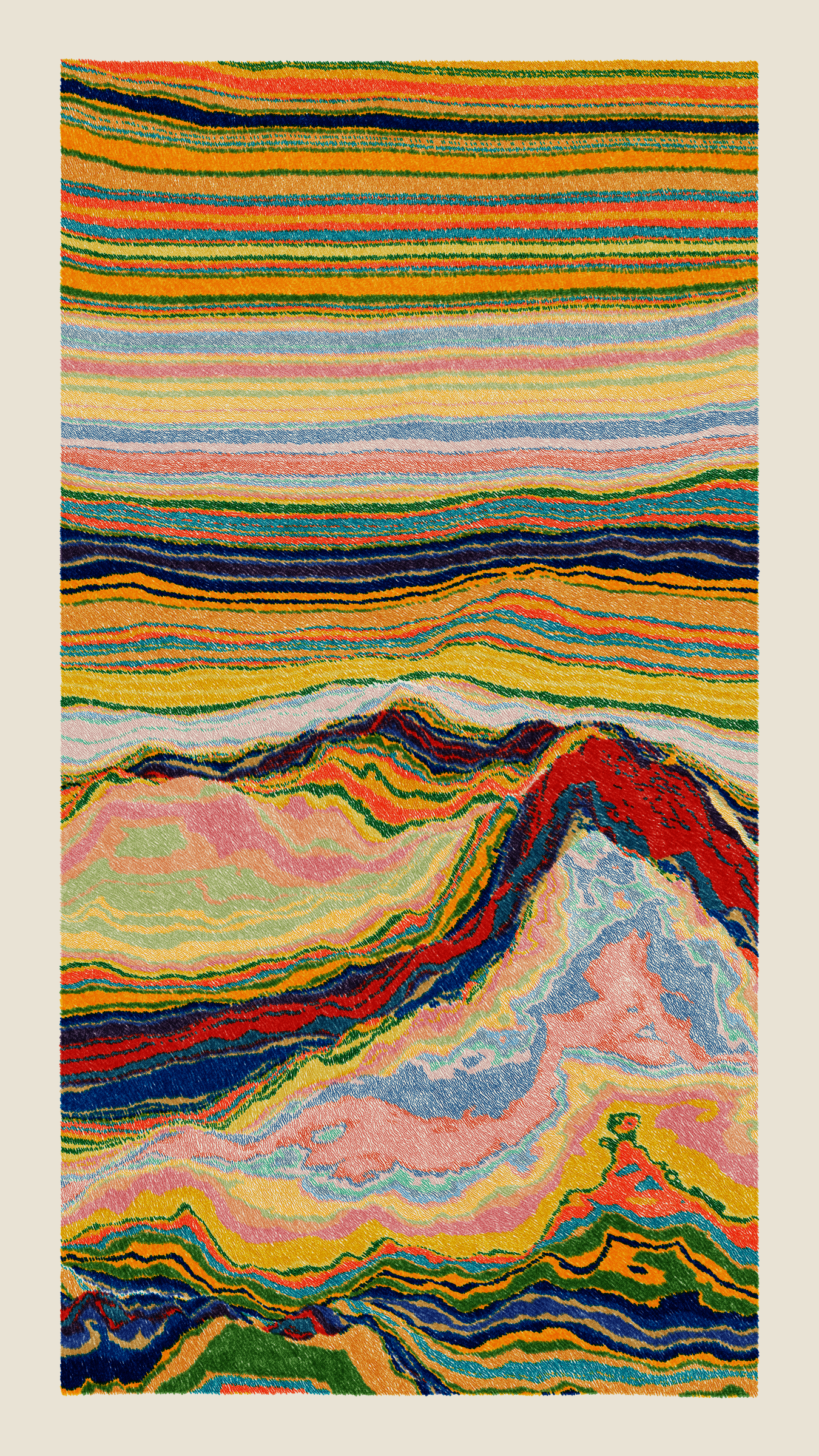 Art Blocks - Art Blocks v2 - Meridian #524 - NFT # 163000524