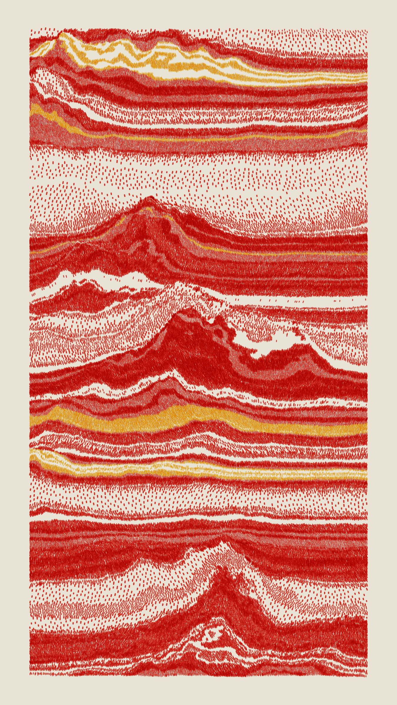 Art Blocks - Art Blocks v2 - Meridian #525 - NFT # 163000525