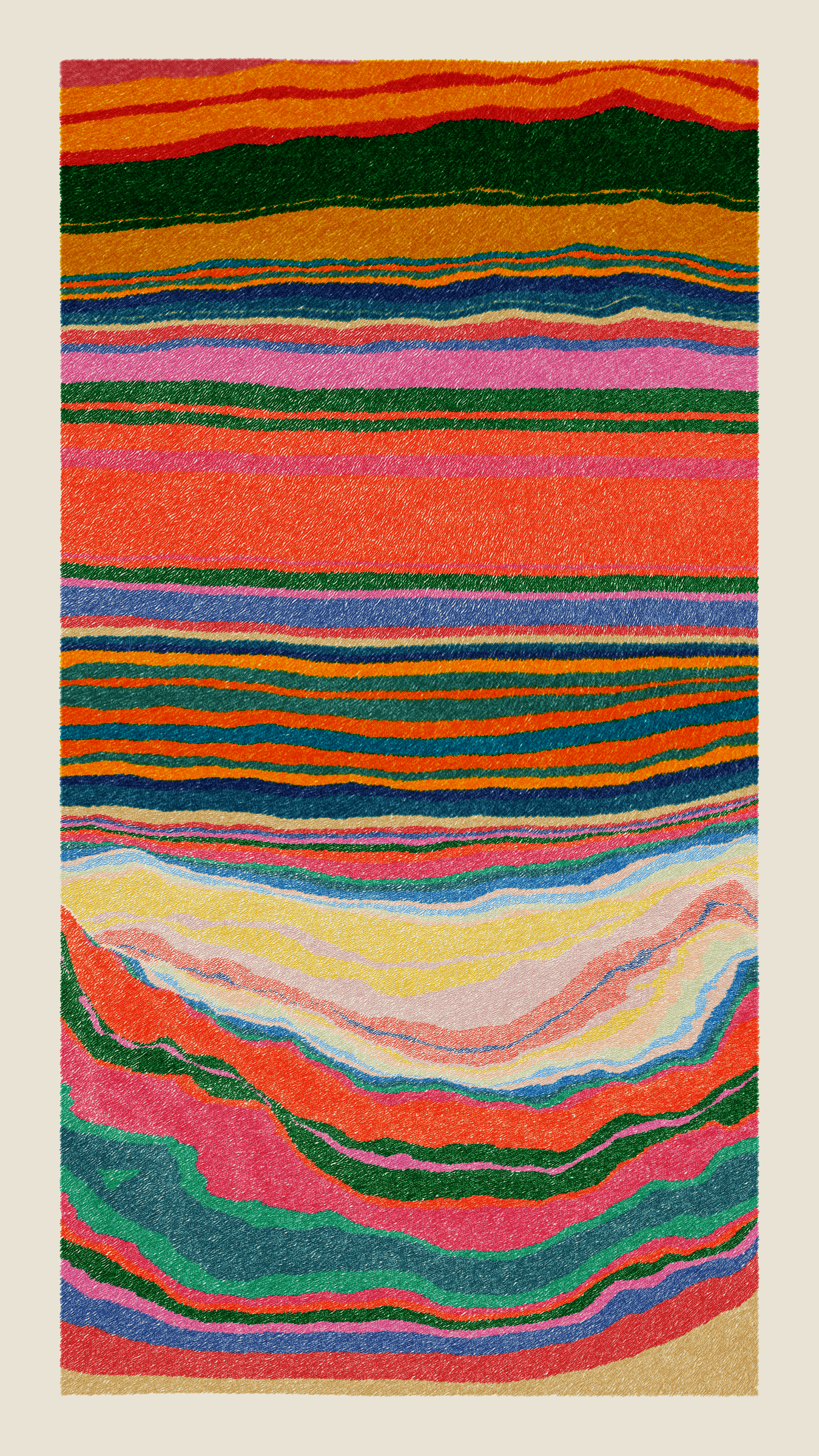 Art Blocks - Art Blocks v2 - Meridian #533 - NFT # 163000533