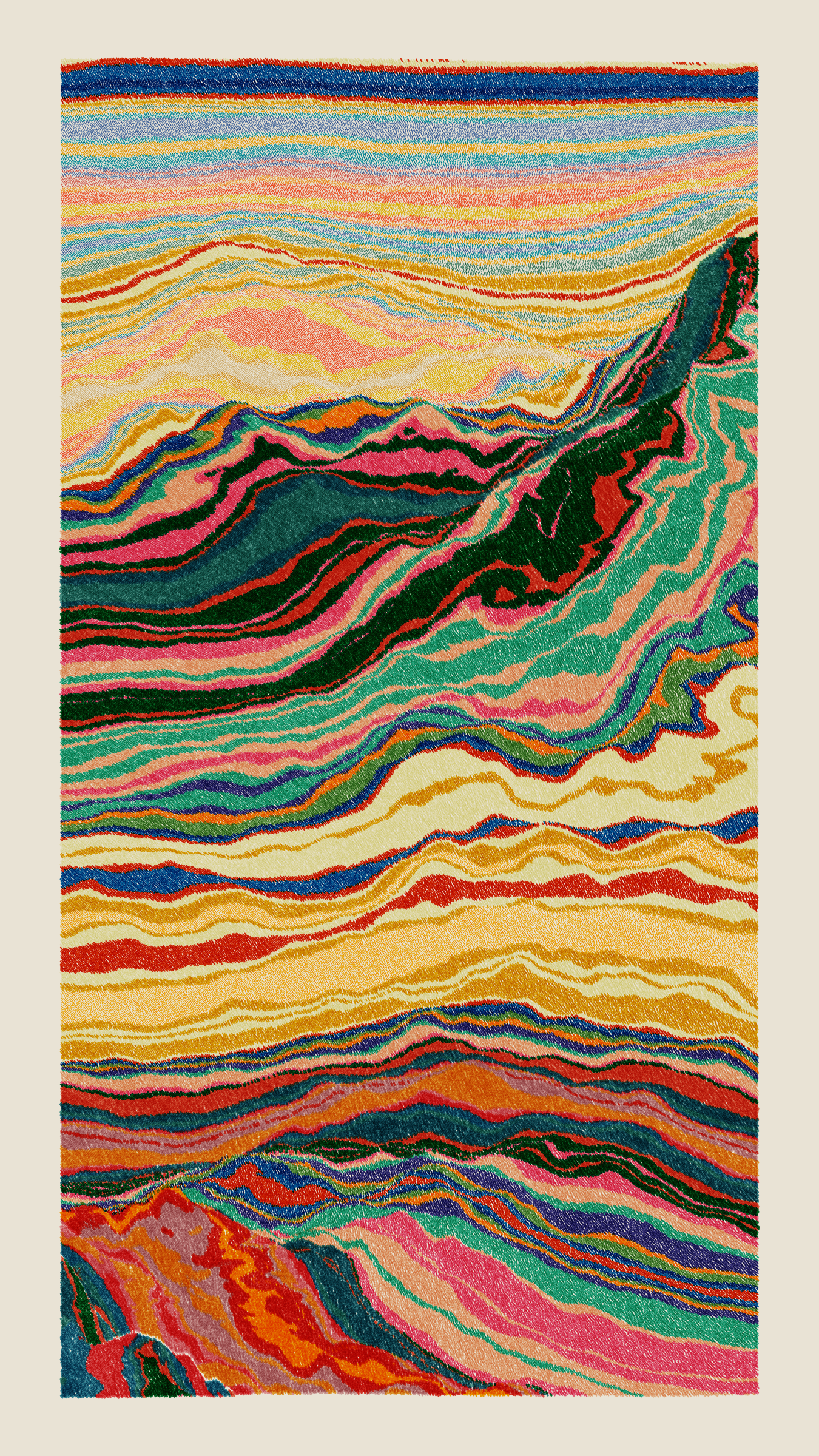 Art Blocks - Art Blocks v2 - Meridian #536 - NFT # 163000536