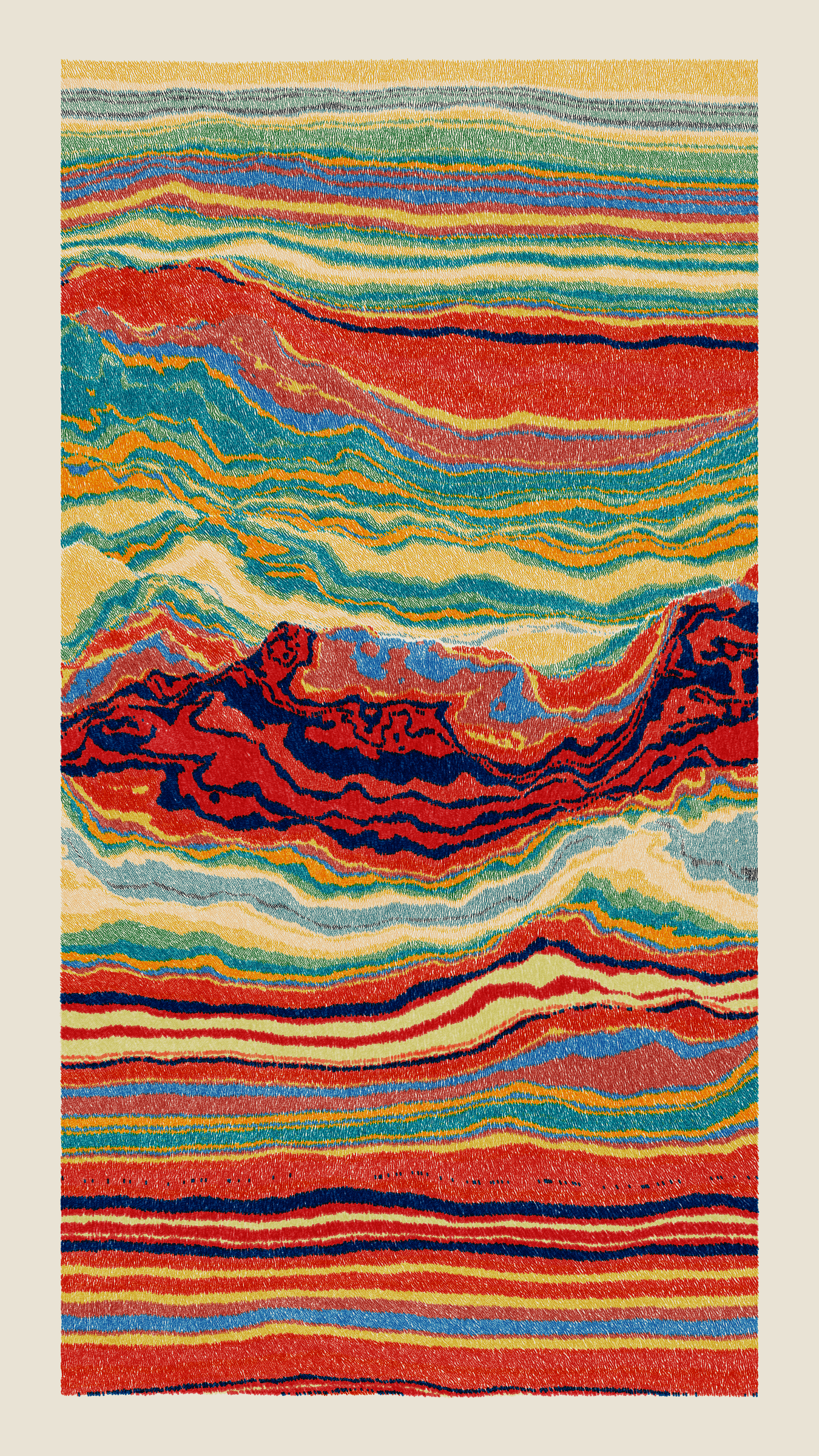 Art Blocks - Art Blocks v2 - Meridian #547 - NFT # 163000547