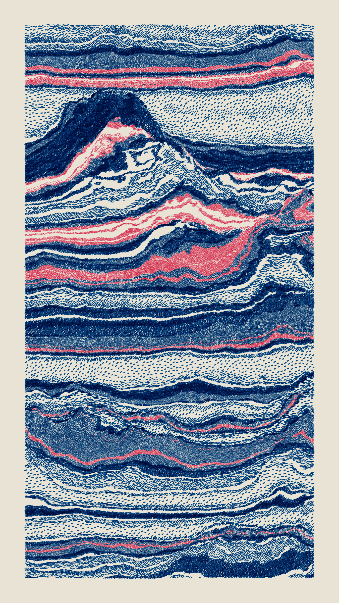 Art Blocks - Art Blocks v2 - Meridian #551 - NFT # 163000551