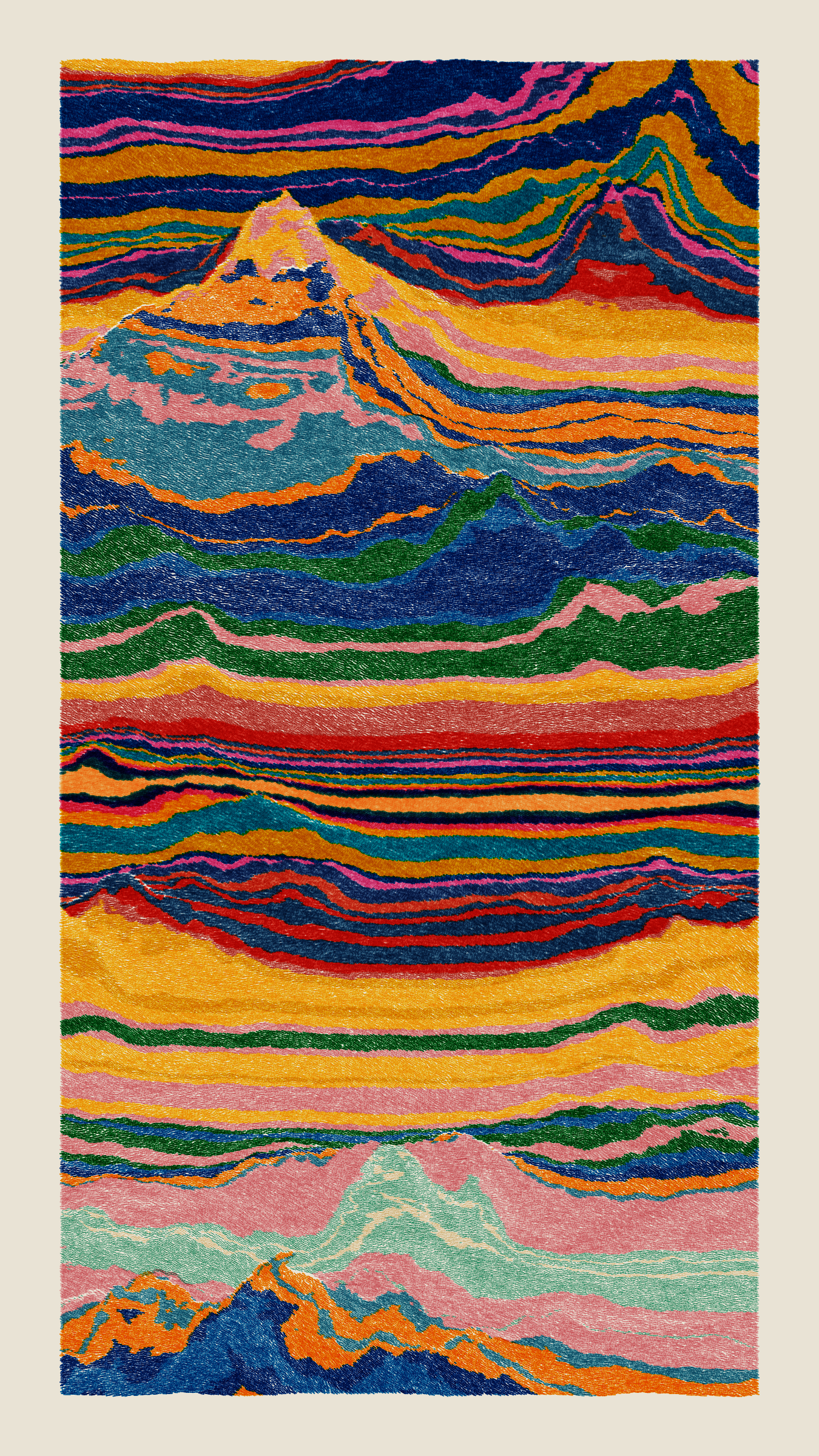 Art Blocks - Art Blocks v2 - Meridian #556 - NFT # 163000556