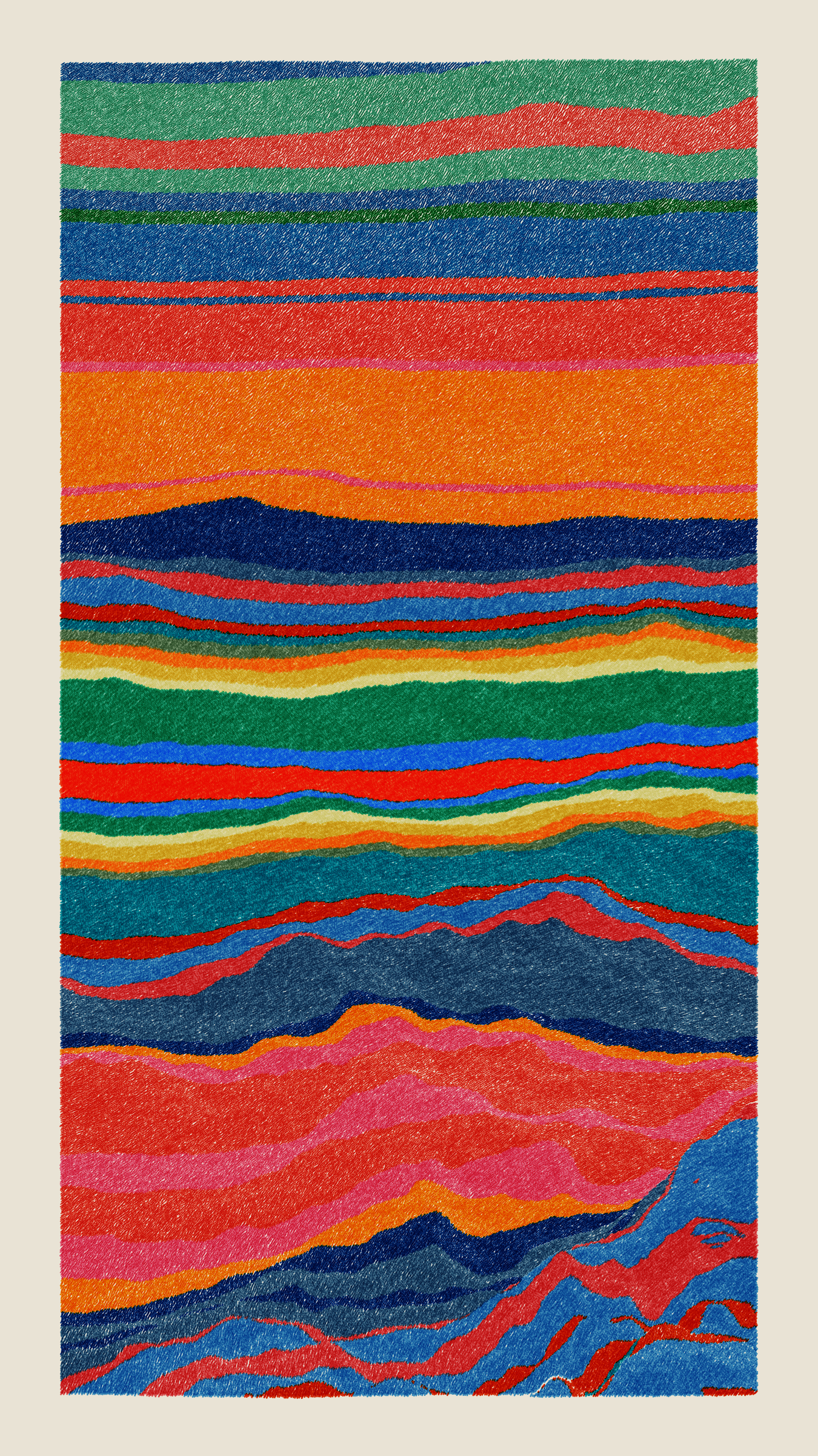 Art Blocks - Art Blocks v2 - Meridian #561 - NFT # 163000561