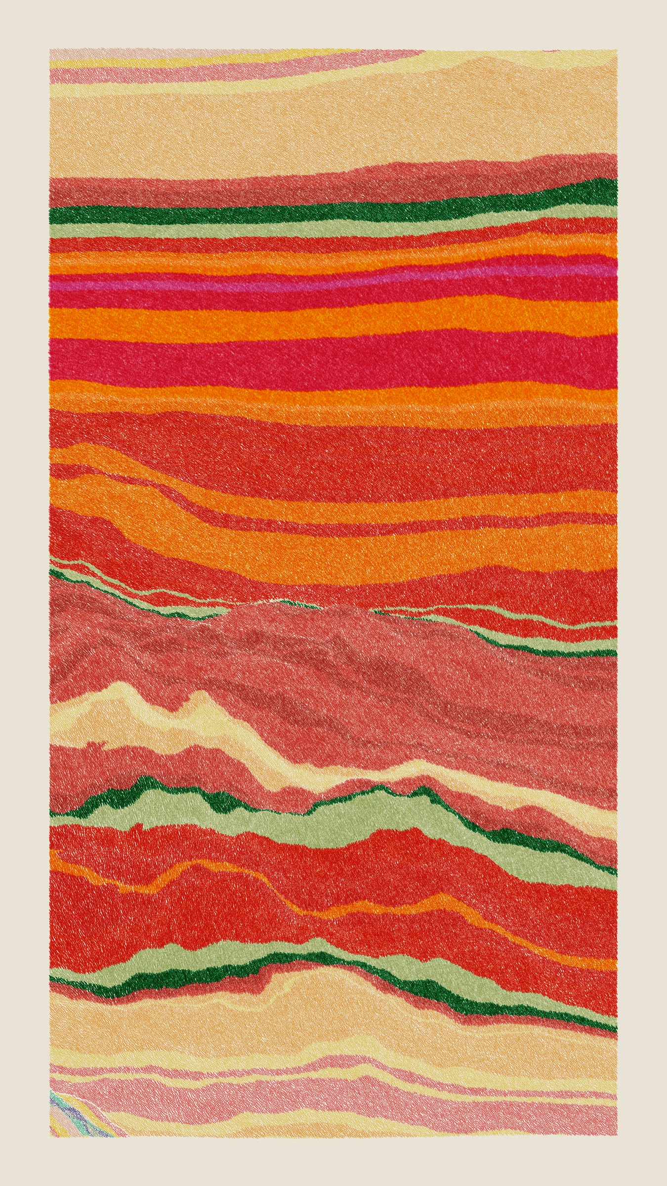 Art Blocks - Art Blocks v2 - Meridian #574 - NFT # 163000574