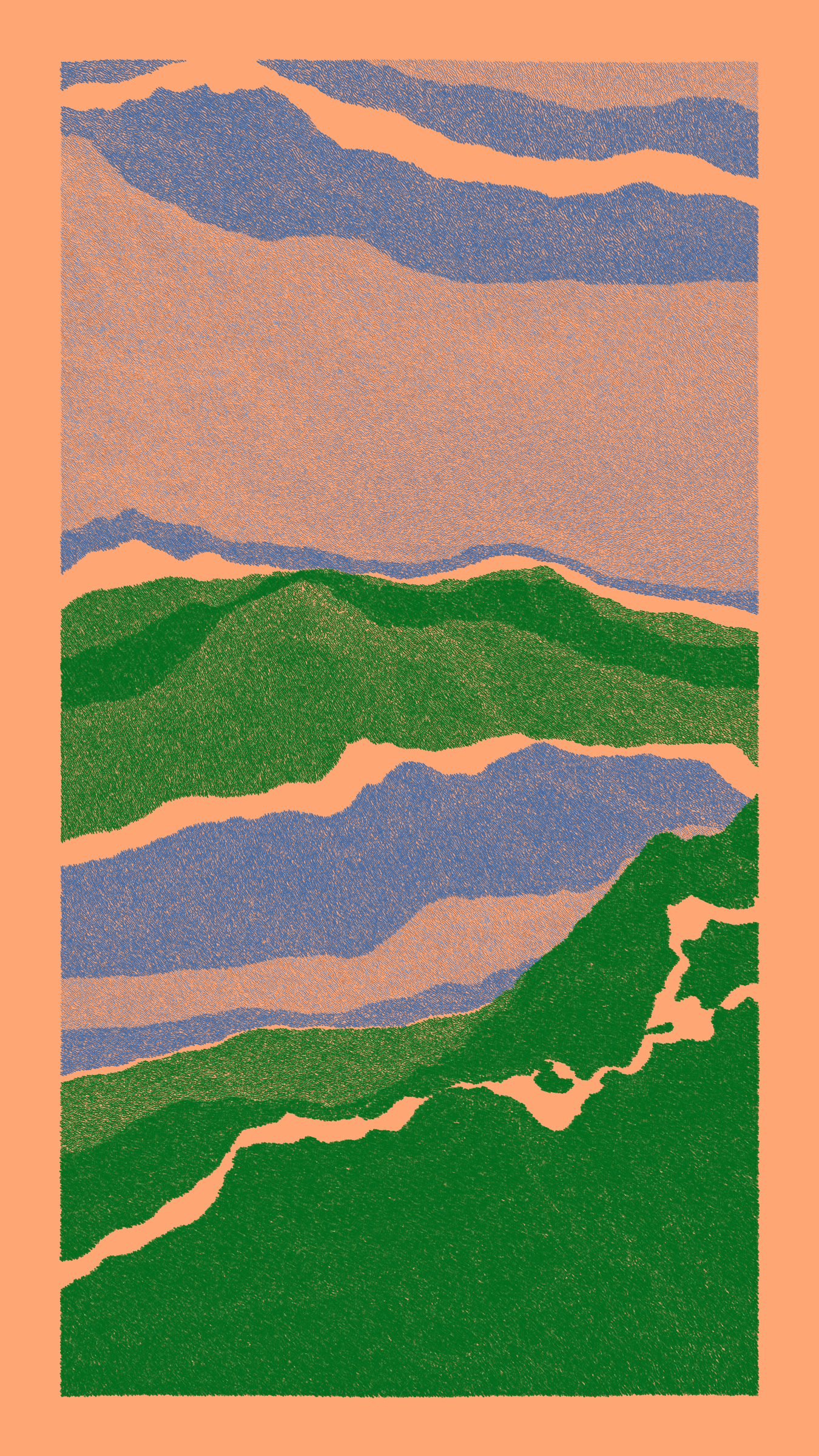 Art Blocks - Art Blocks v2 - Meridian #583 - NFT # 163000583