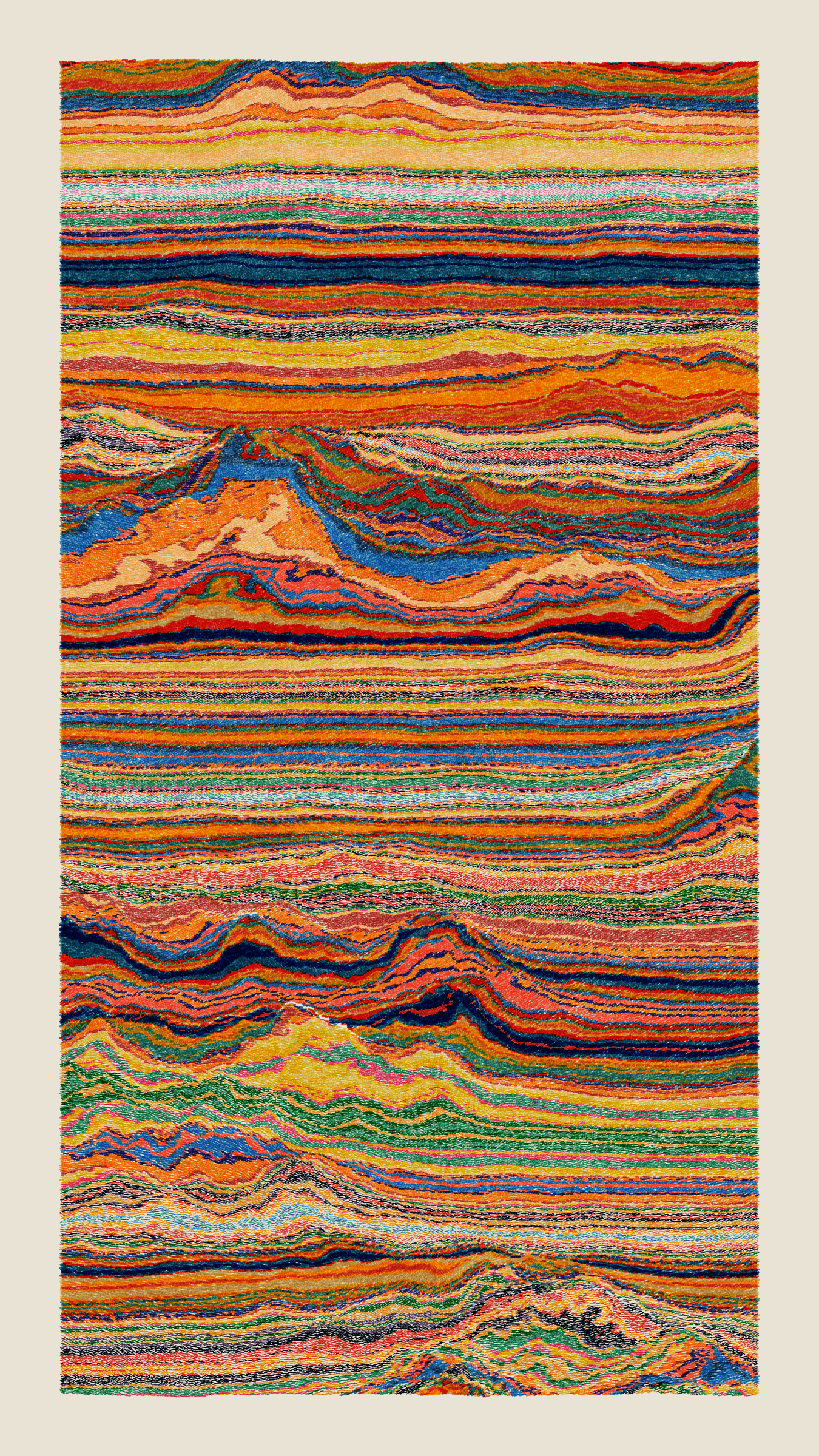 Art Blocks - Art Blocks v2 - Meridian #590 - NFT # 163000590