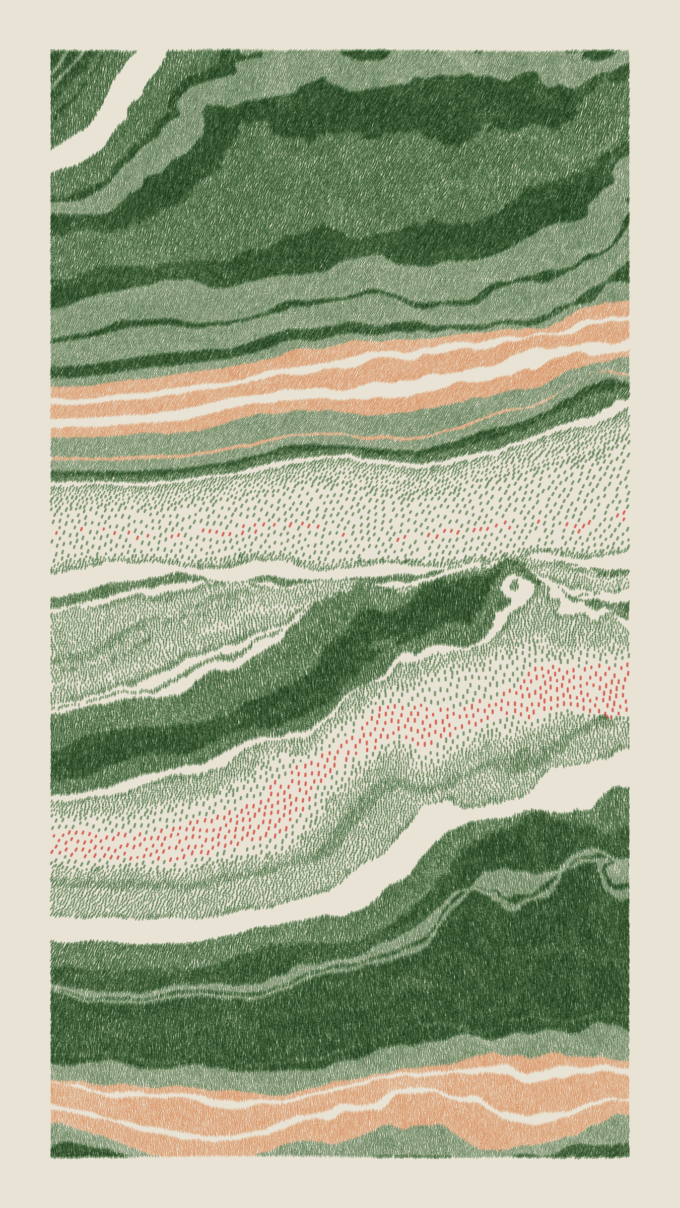 Art Blocks - Art Blocks v2 - Meridian #594 - NFT # 163000594