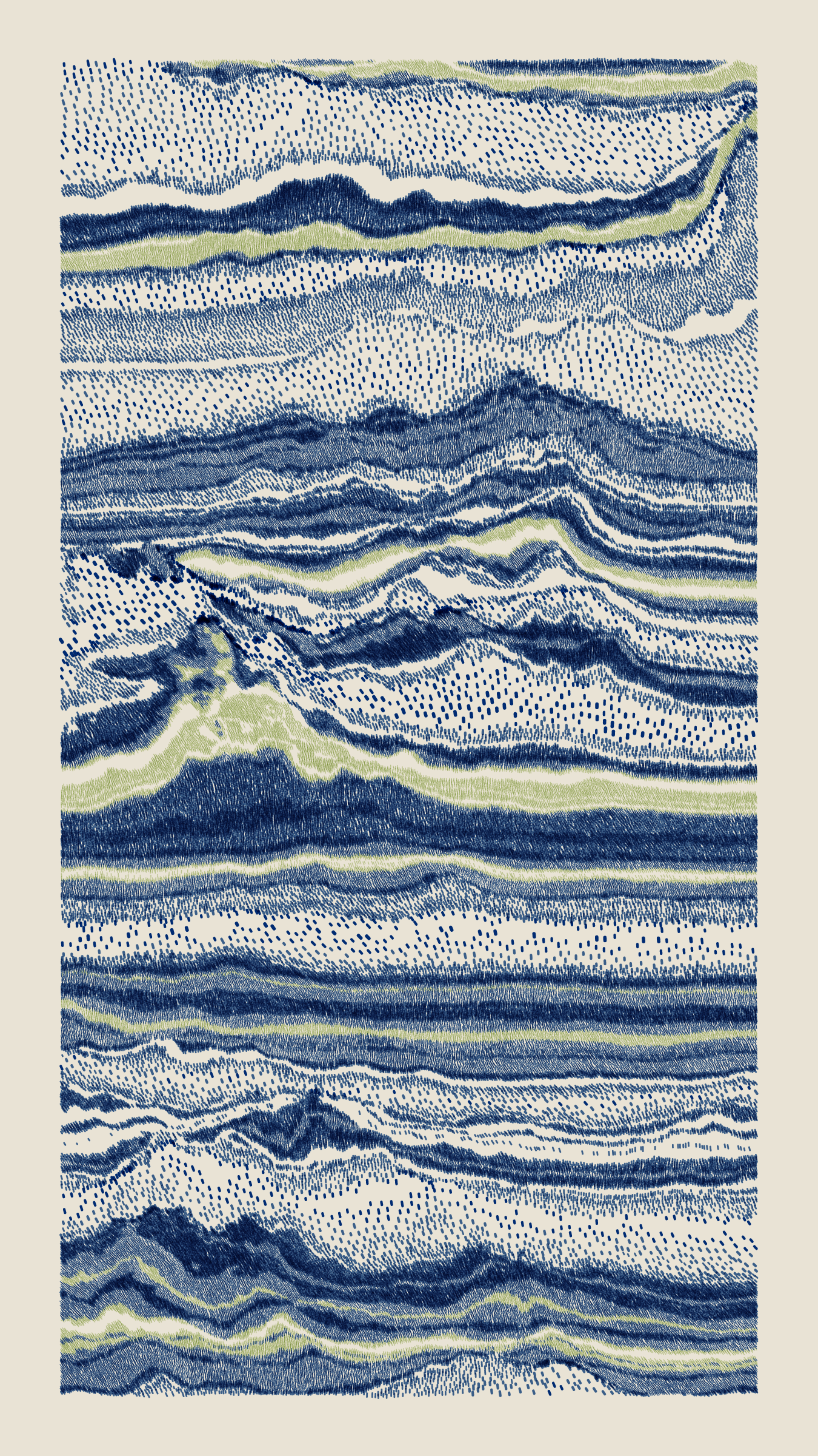 Art Blocks - Art Blocks v2 - Meridian #607 - NFT # 163000607