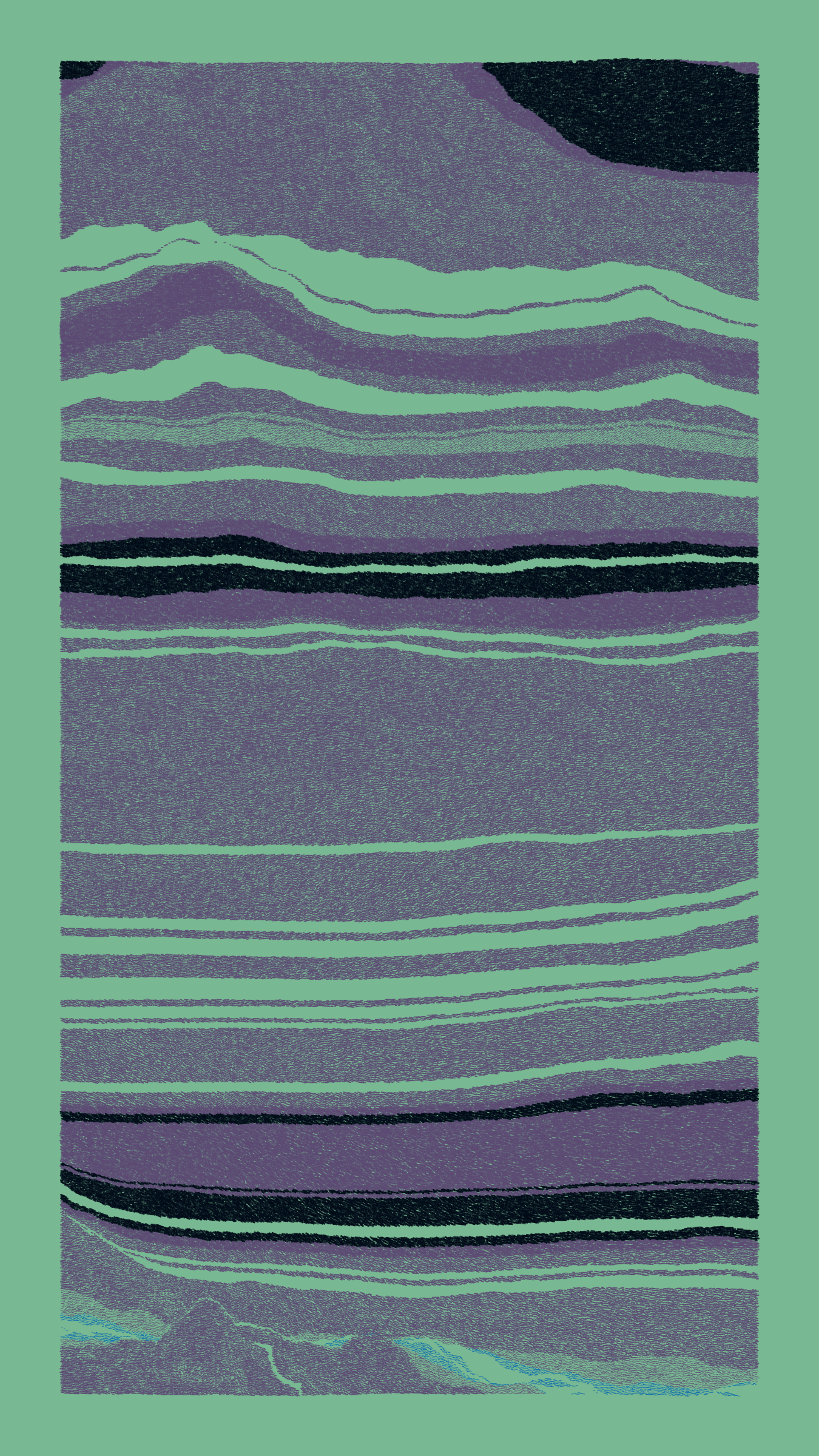 Art Blocks - Art Blocks v2 - Meridian #608 - NFT # 163000608