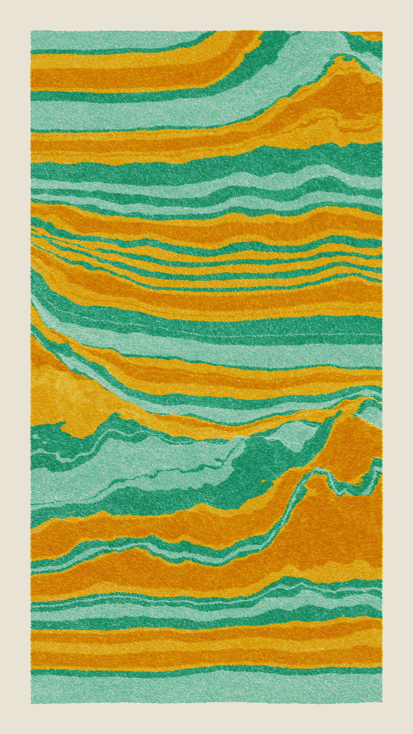 Art Blocks - Art Blocks v2 - Meridian #609 - NFT # 163000609