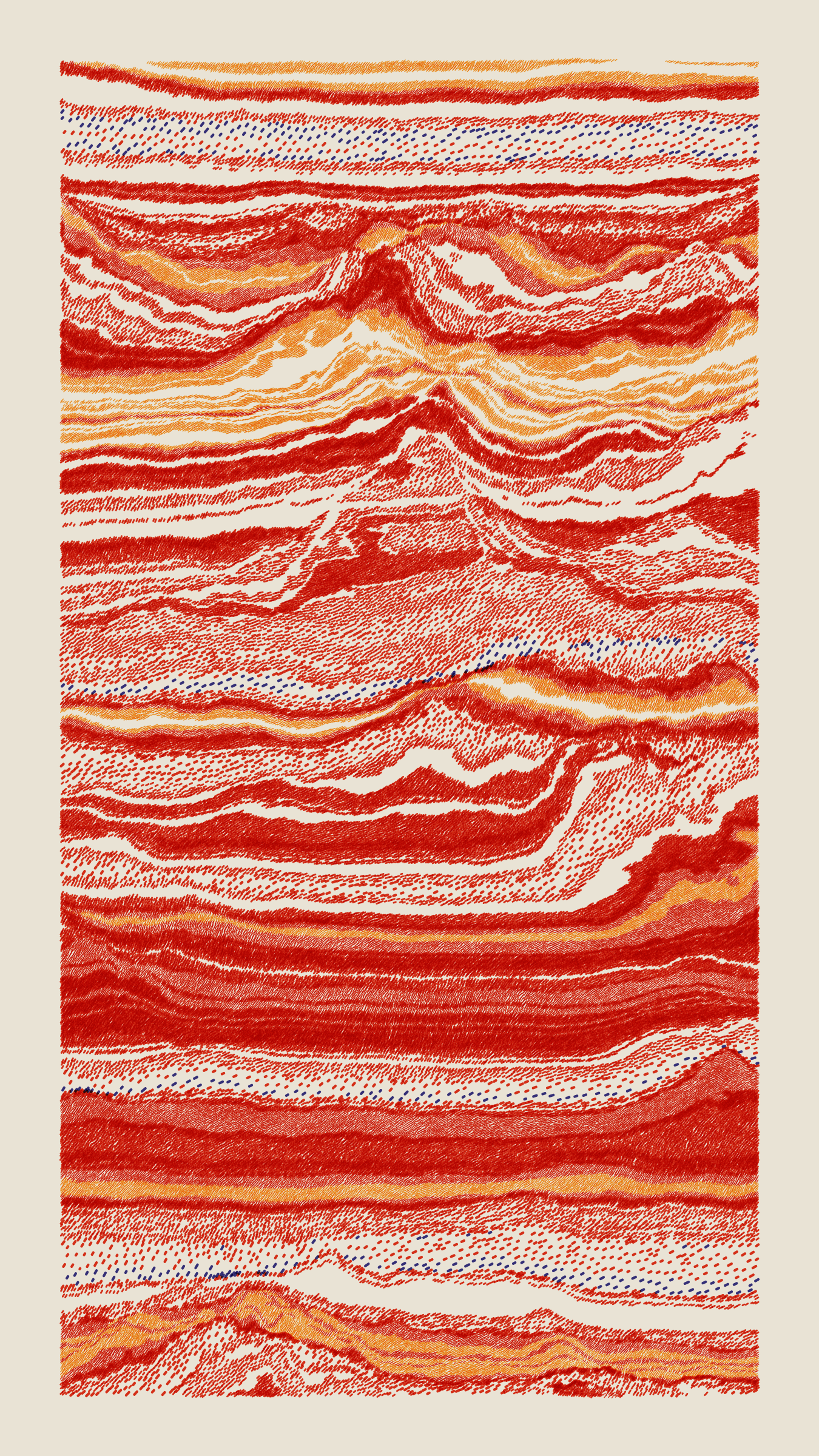 Art Blocks - Art Blocks v2 - Meridian #613 - NFT # 163000613