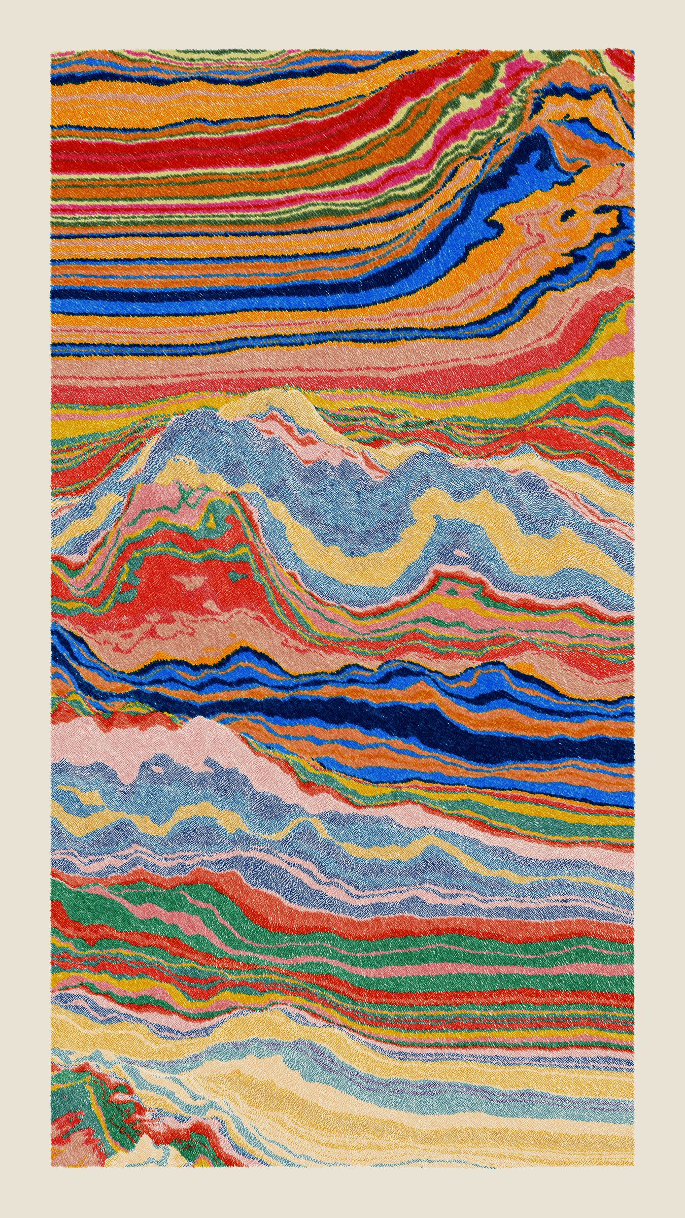 Art Blocks - Art Blocks v2 - Meridian #636 - NFT # 163000636