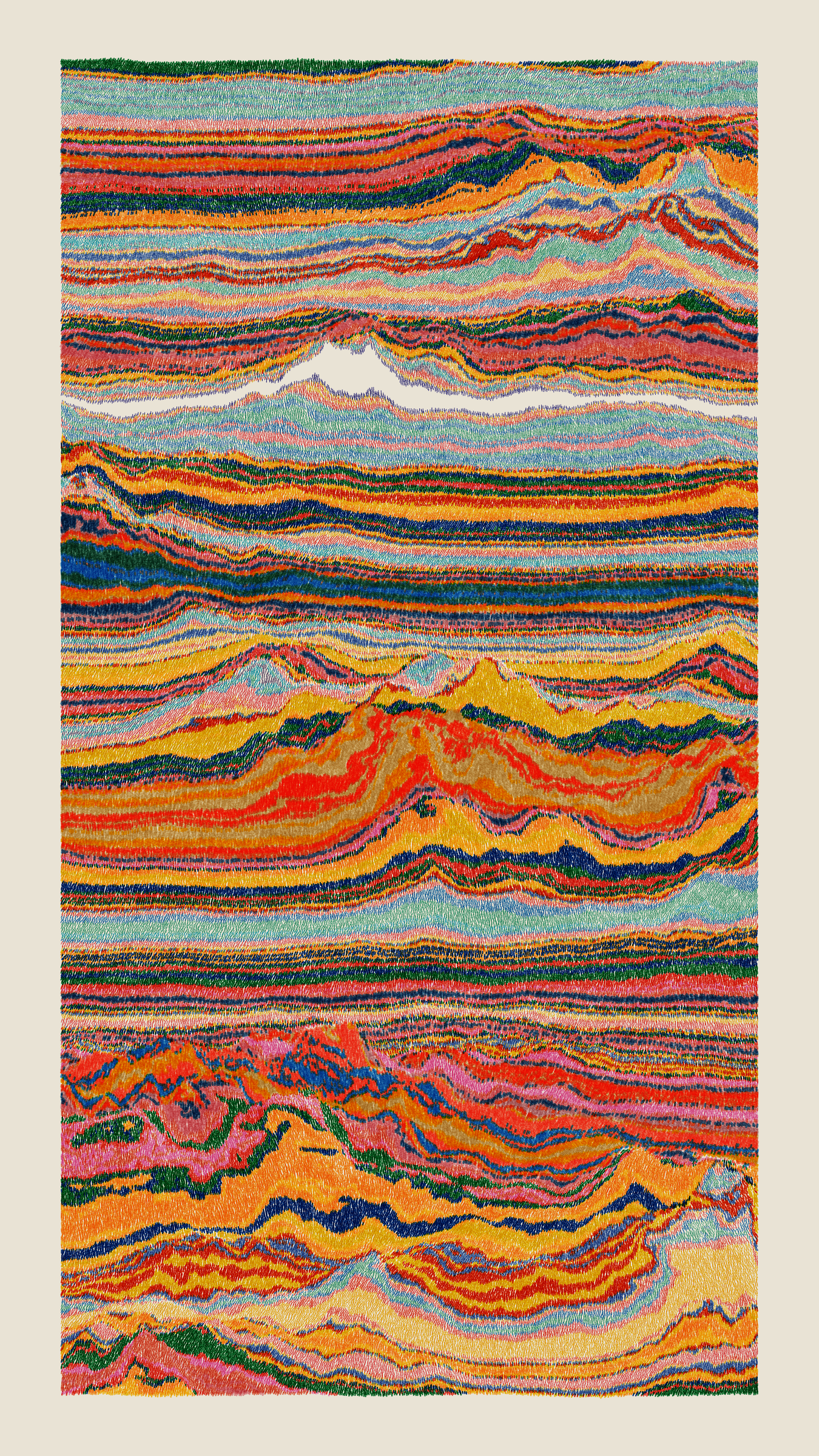 Art Blocks - Art Blocks v2 - Meridian #639 - NFT # 163000639