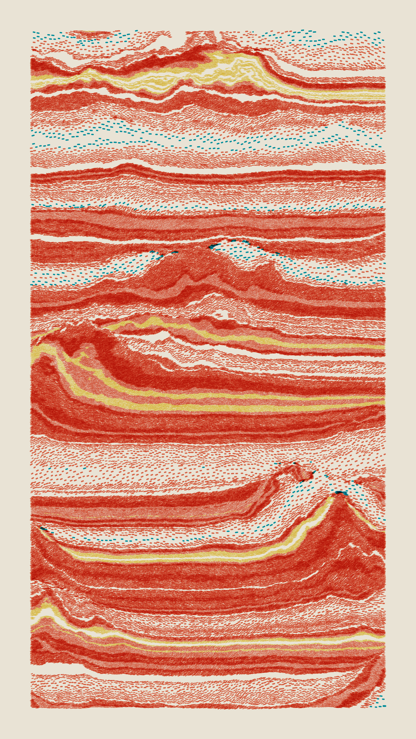 Art Blocks - Art Blocks v2 - Meridian #642 - NFT # 163000642