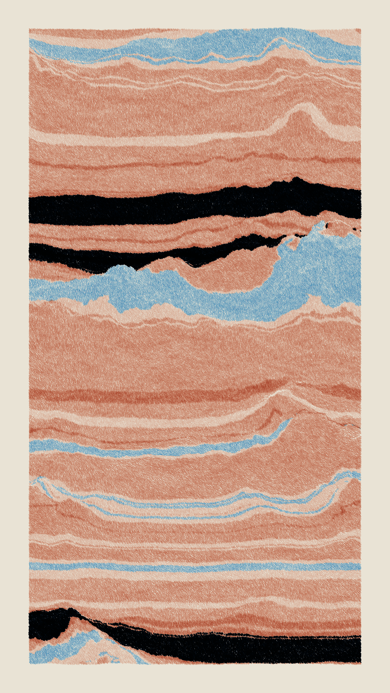 Art Blocks - Art Blocks v2 - Meridian #648 - NFT # 163000648