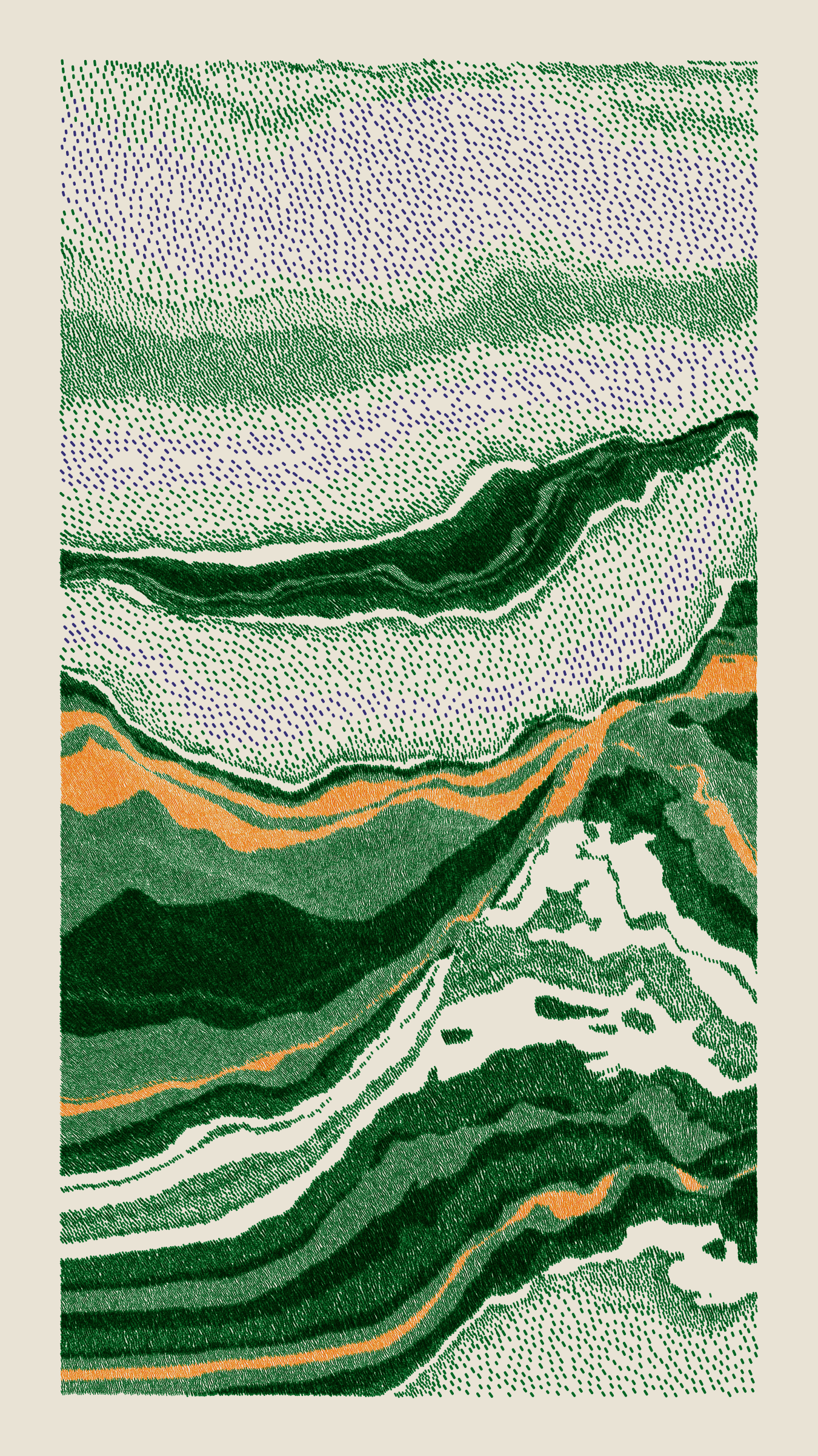 Art Blocks - Art Blocks v2 - Meridian #656 - NFT # 163000656