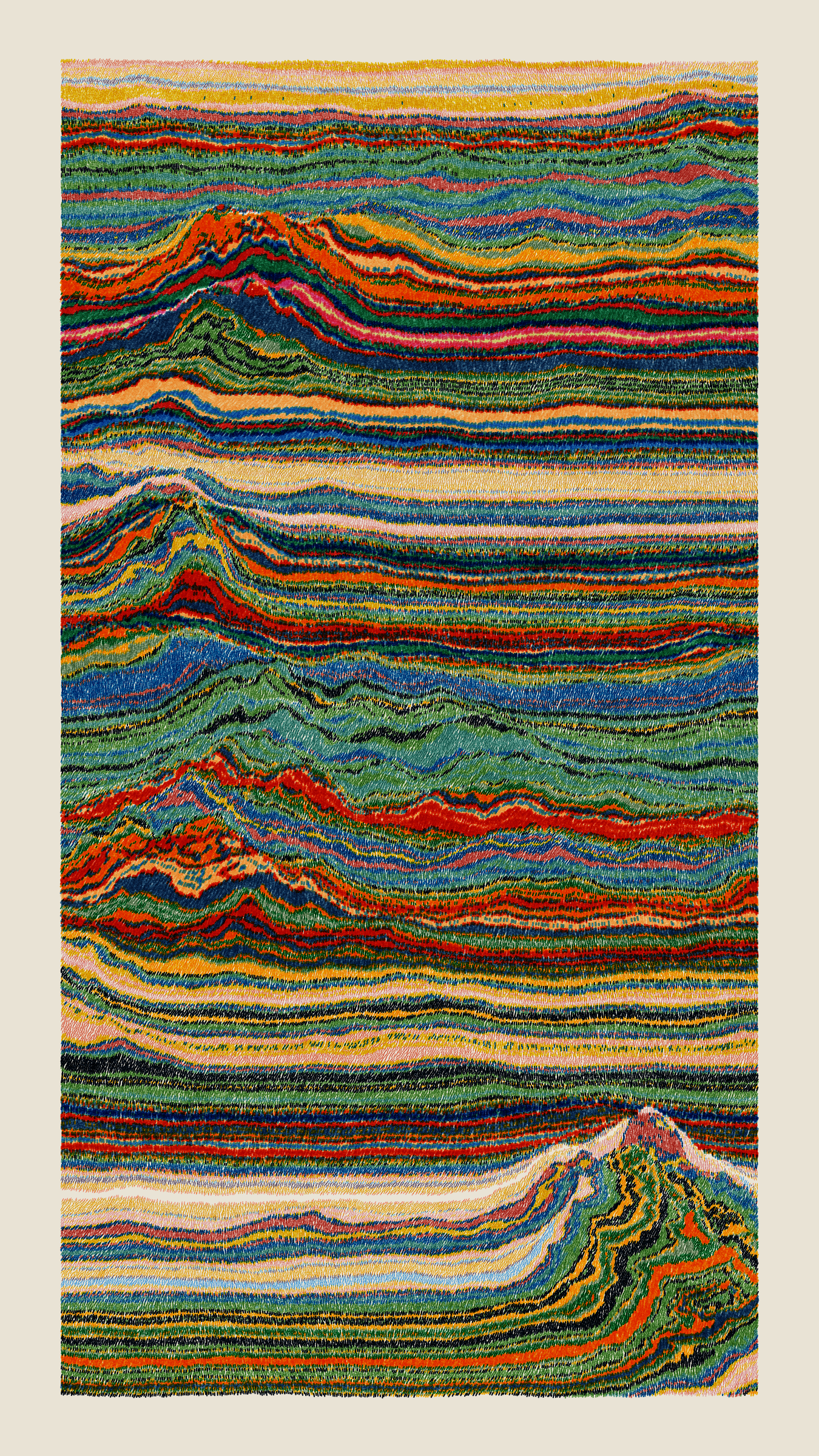 Art Blocks - Art Blocks v2 - Meridian #658 - NFT # 163000658