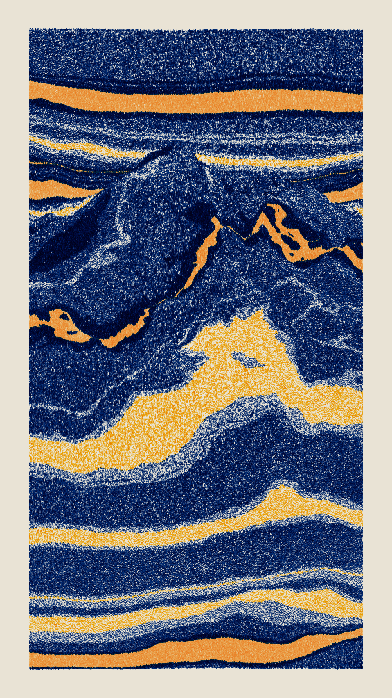 Art Blocks - Art Blocks v2 - Meridian #665 - NFT # 163000665