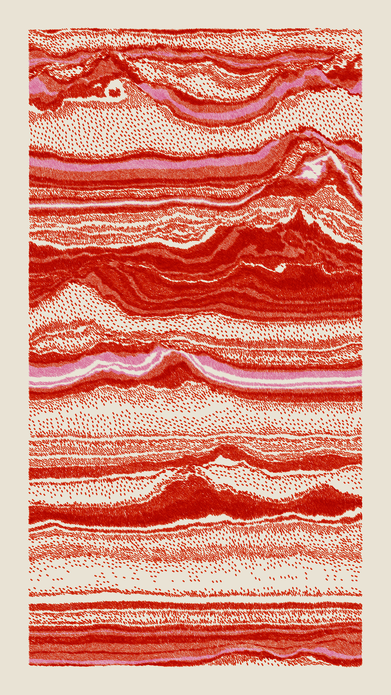 Art Blocks - Art Blocks v2 - Meridian #669 - NFT # 163000669