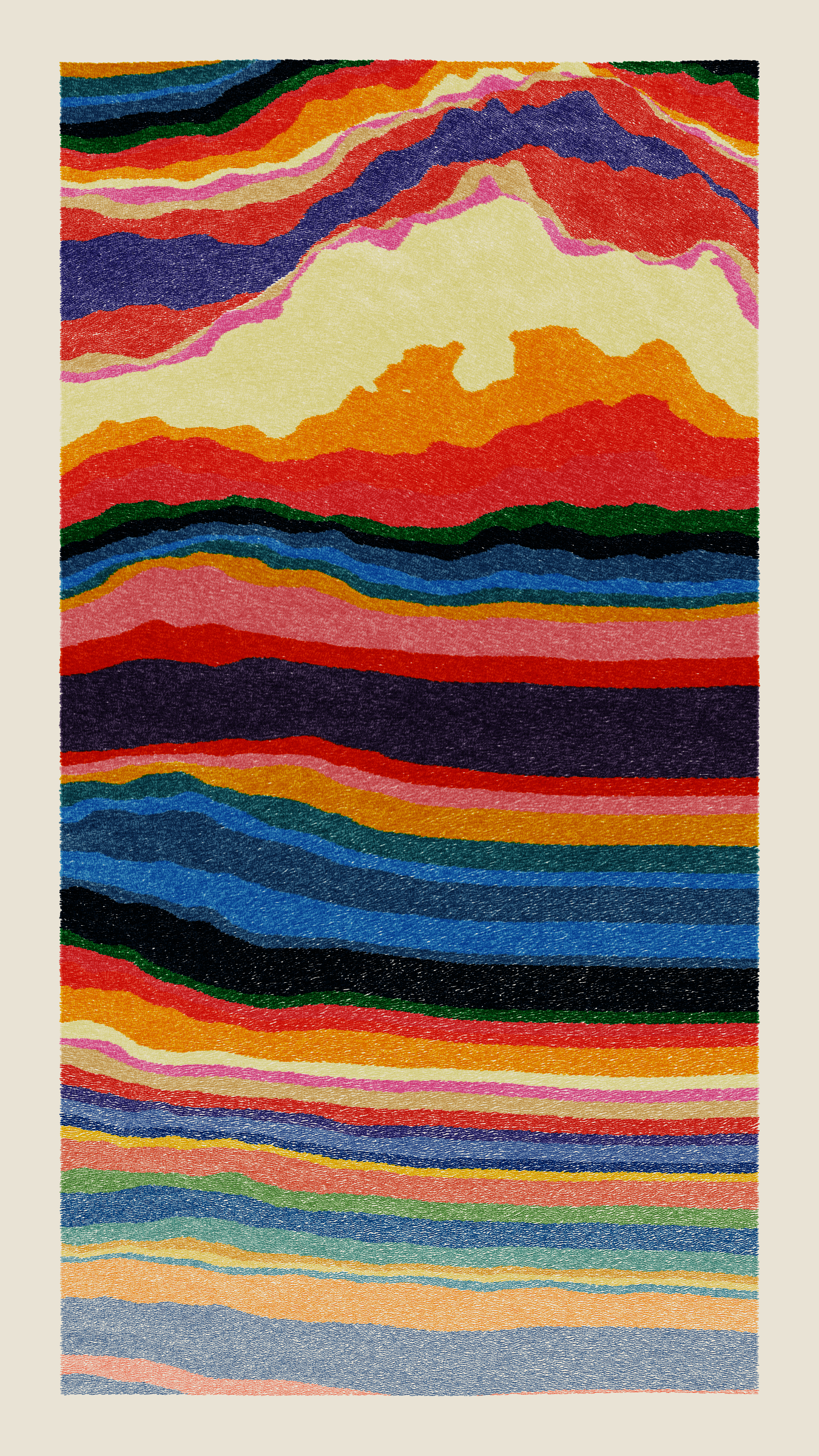 Art Blocks - Art Blocks v2 - Meridian #678 - NFT # 163000678