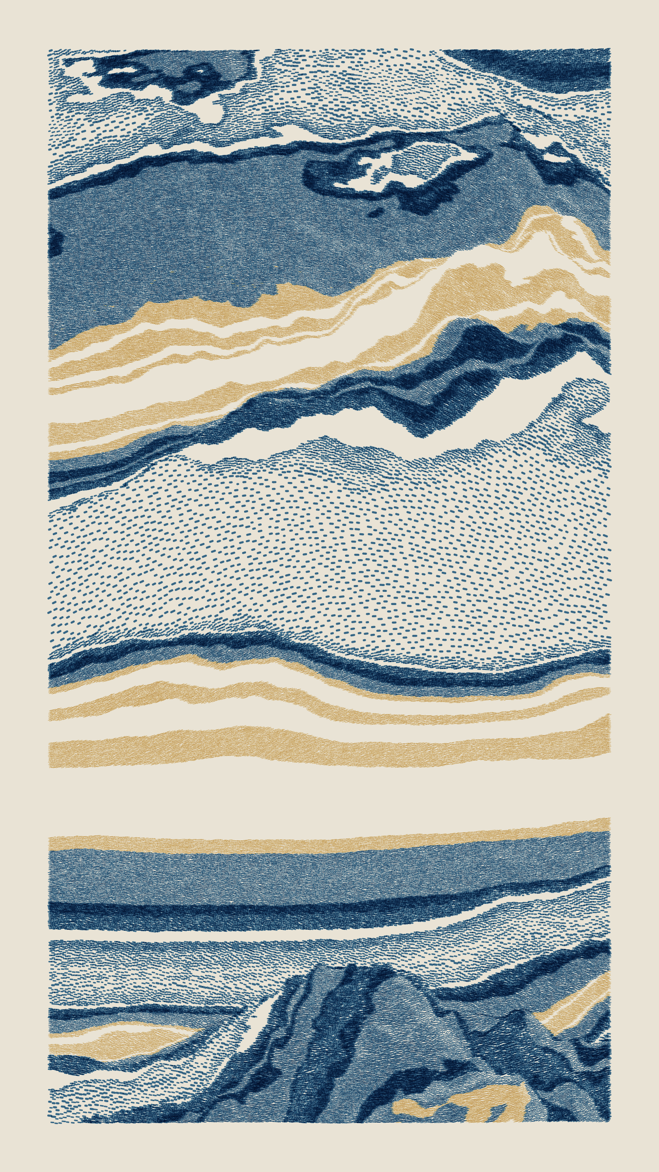 Art Blocks - Art Blocks v2 - Meridian #691 - NFT # 163000691