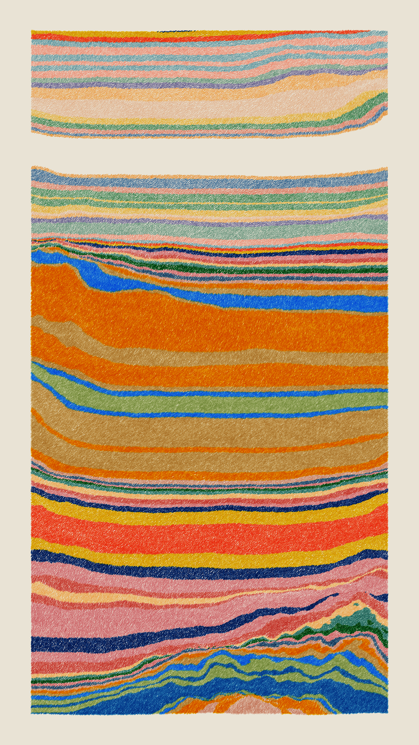 Art Blocks - Art Blocks v2 - Meridian #692 - NFT # 163000692