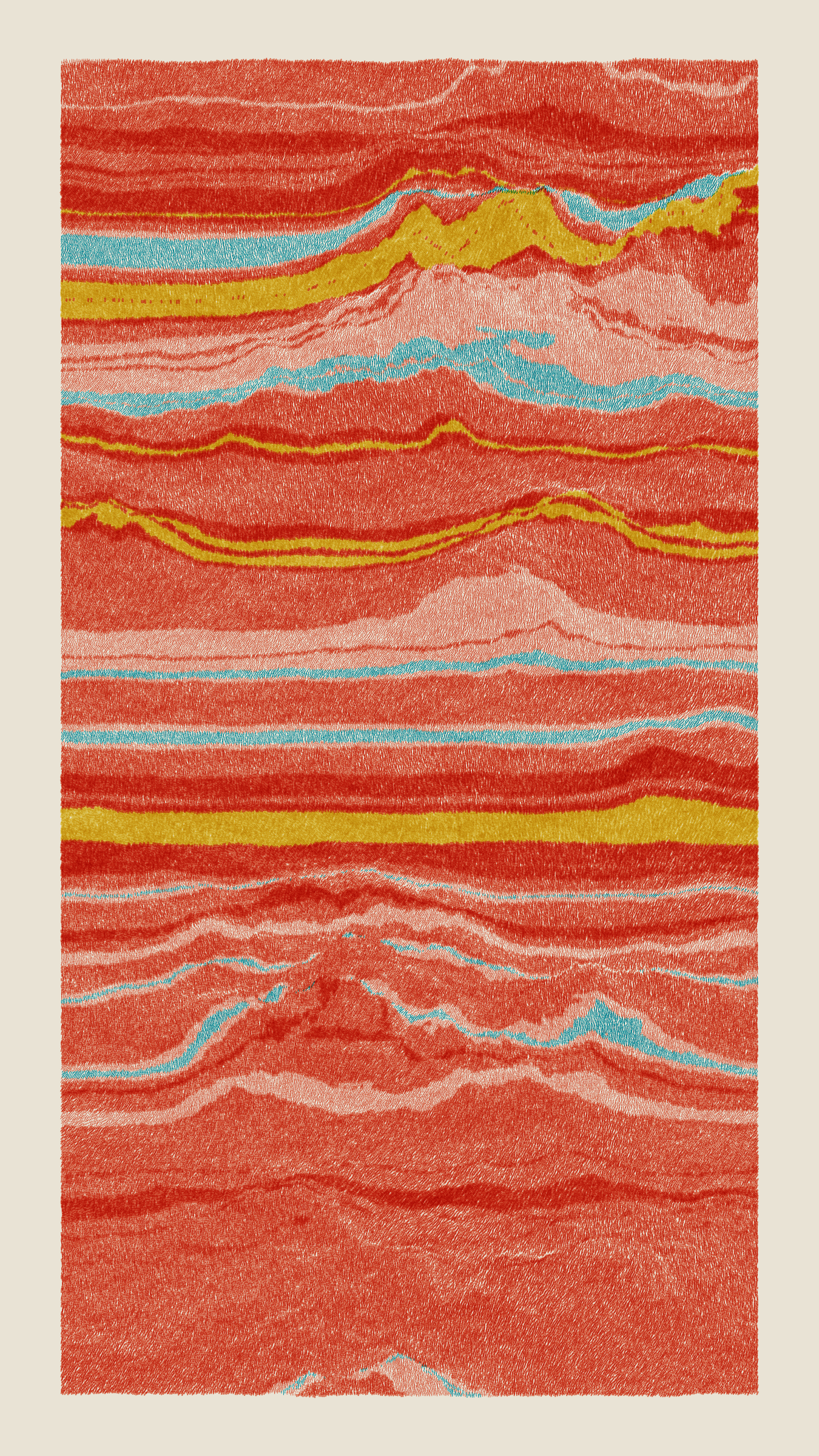 Art Blocks - Art Blocks v2 - Meridian #696 - NFT # 163000696