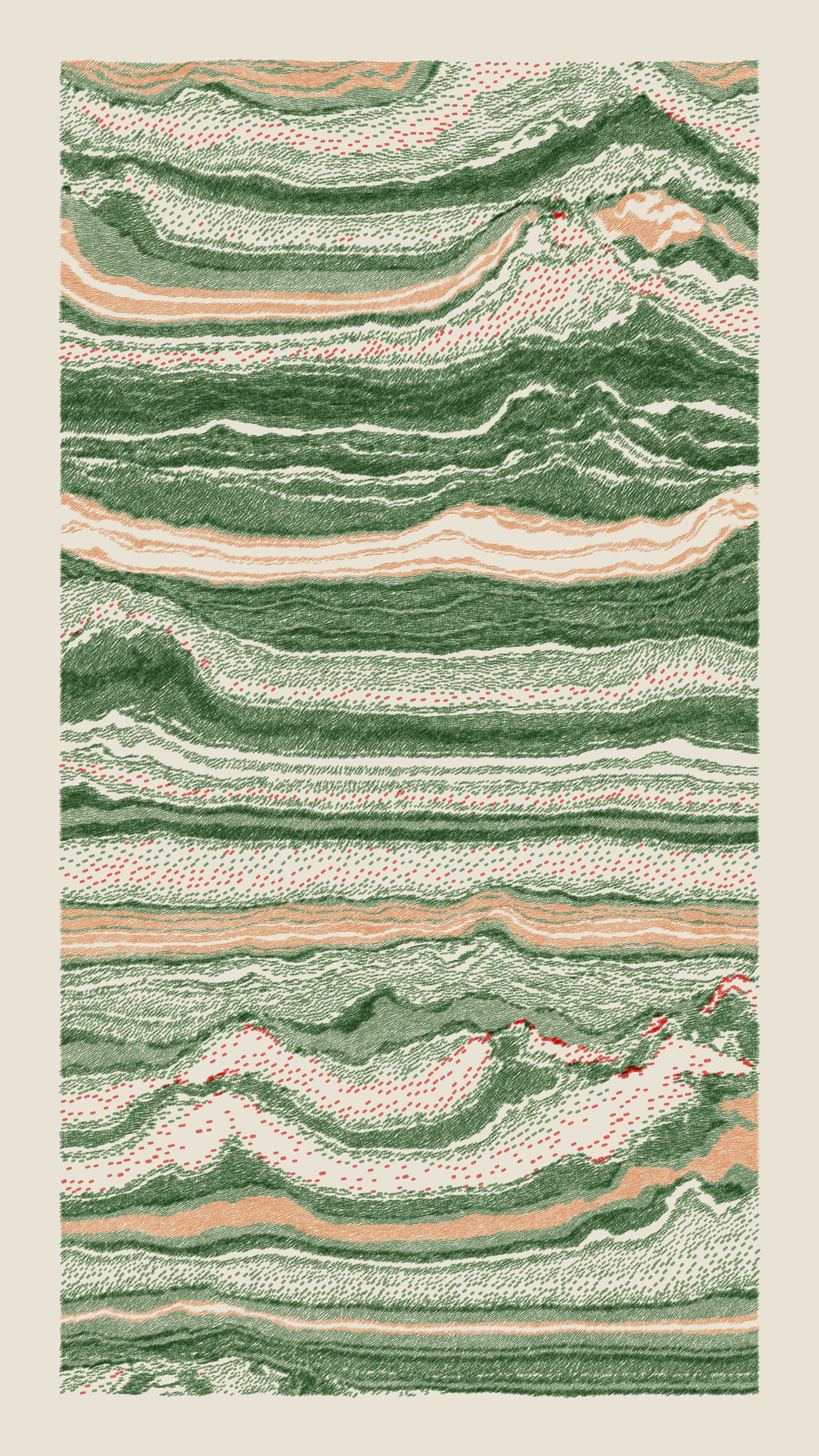 Art Blocks - Art Blocks v2 - Meridian #699 - NFT # 163000699